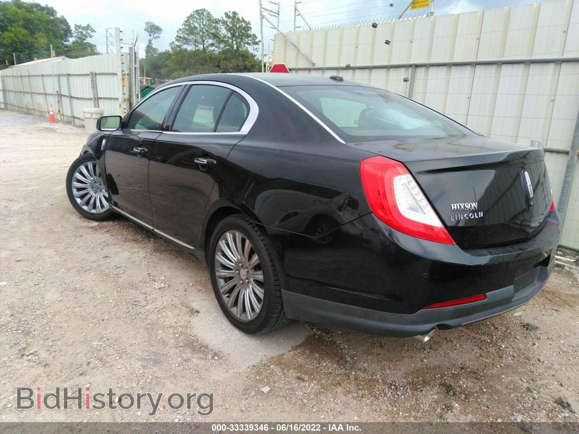 2013 LINCOLN MKS - VIN: 1LNHL9DKXDG604075 - Фото 3