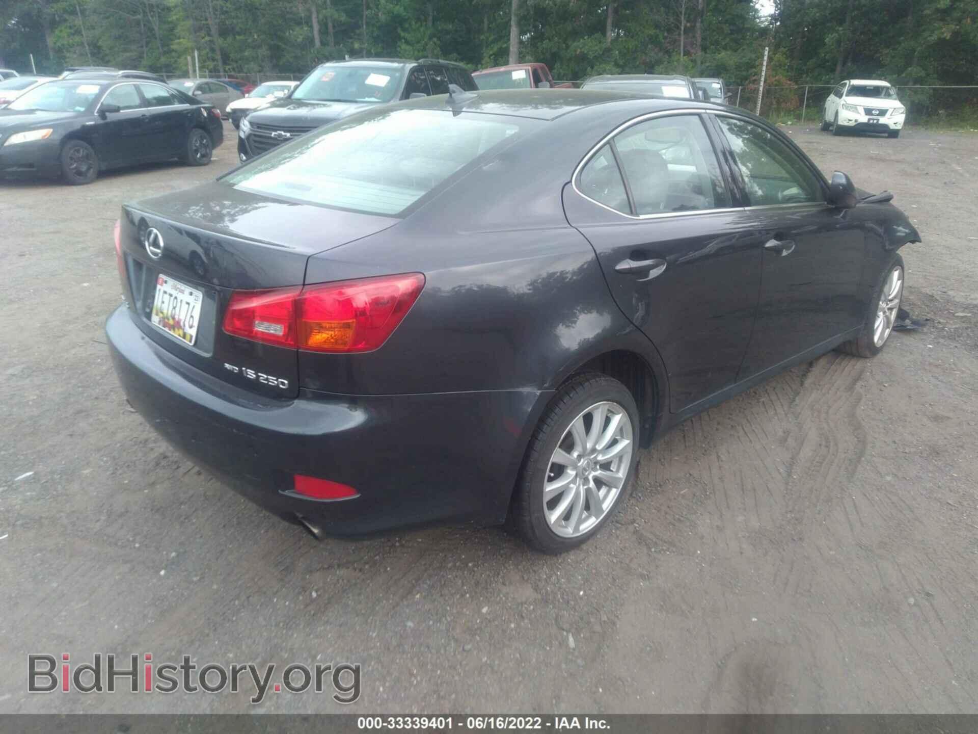 2007 LEXUS IS 250 - VIN: JTHCK262672014400 - Фото 4