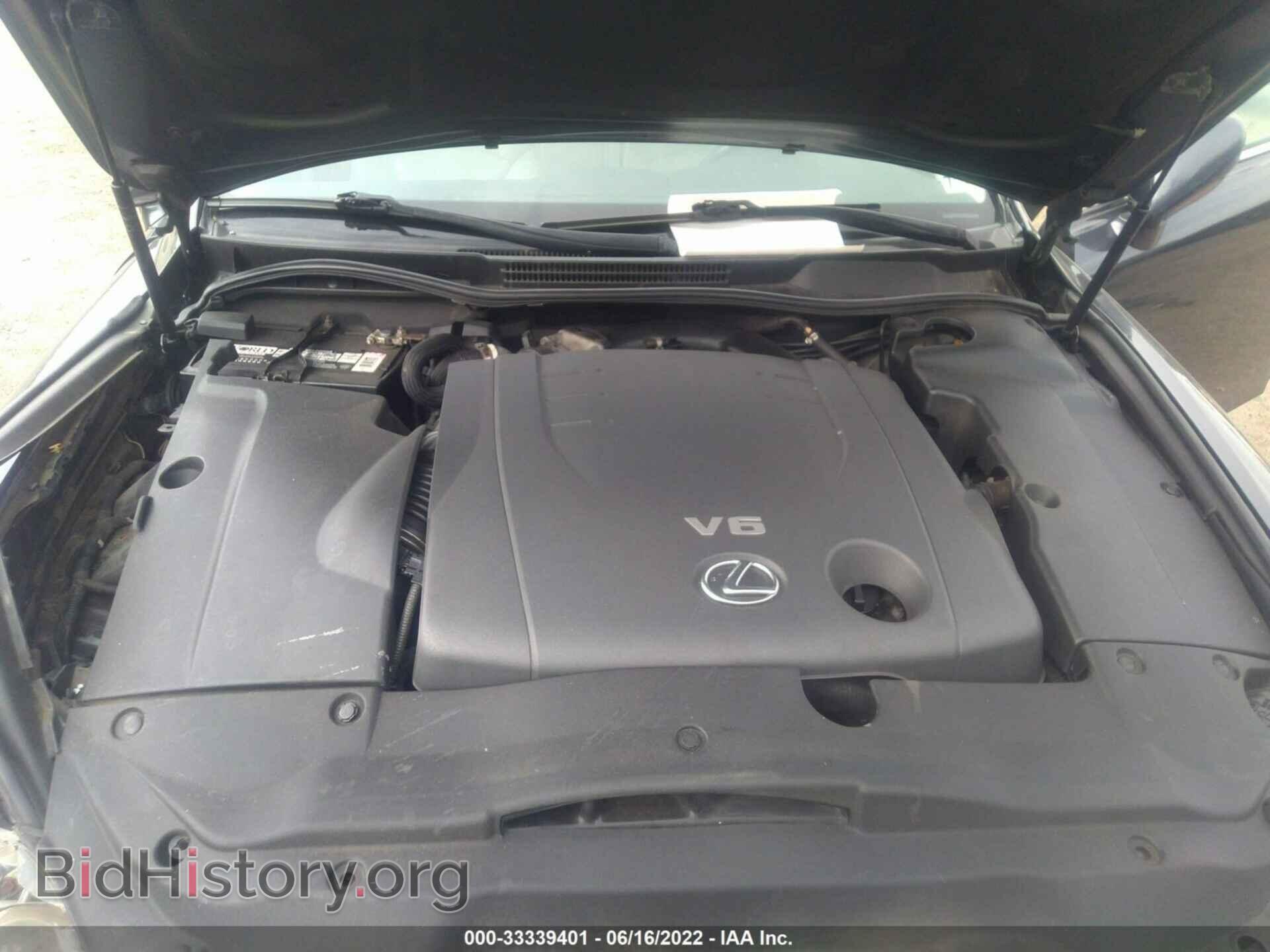 2007 LEXUS IS 250 - VIN: JTHCK262672014400 - Фото 10