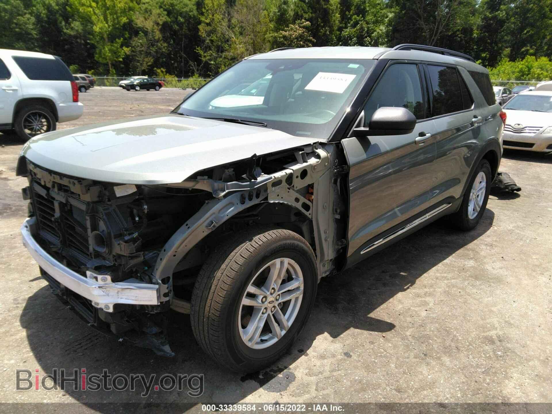 2020 FORD EXPLORER - VIN: 1FMSK7DH2LGA34380 - Фото 2