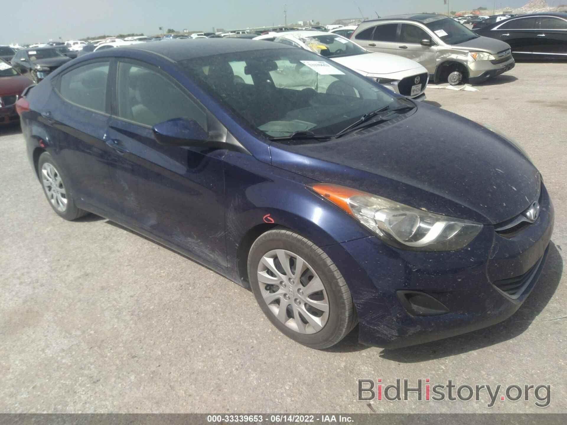 Photo 5NPDH4AE5DH214406 - HYUNDAI ELANTRA 2013