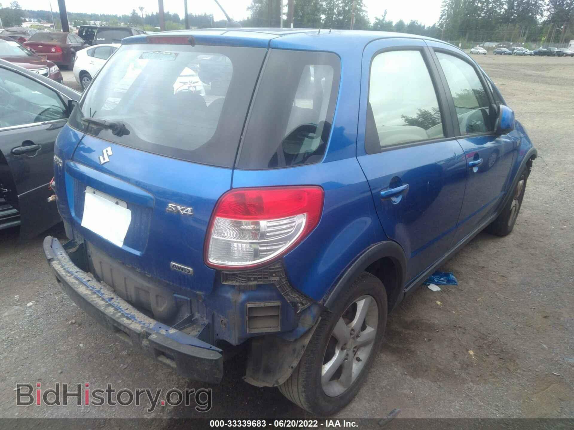 2007 SUZUKI SX4 - VIN: JS2YB413775107787 - Фото 4