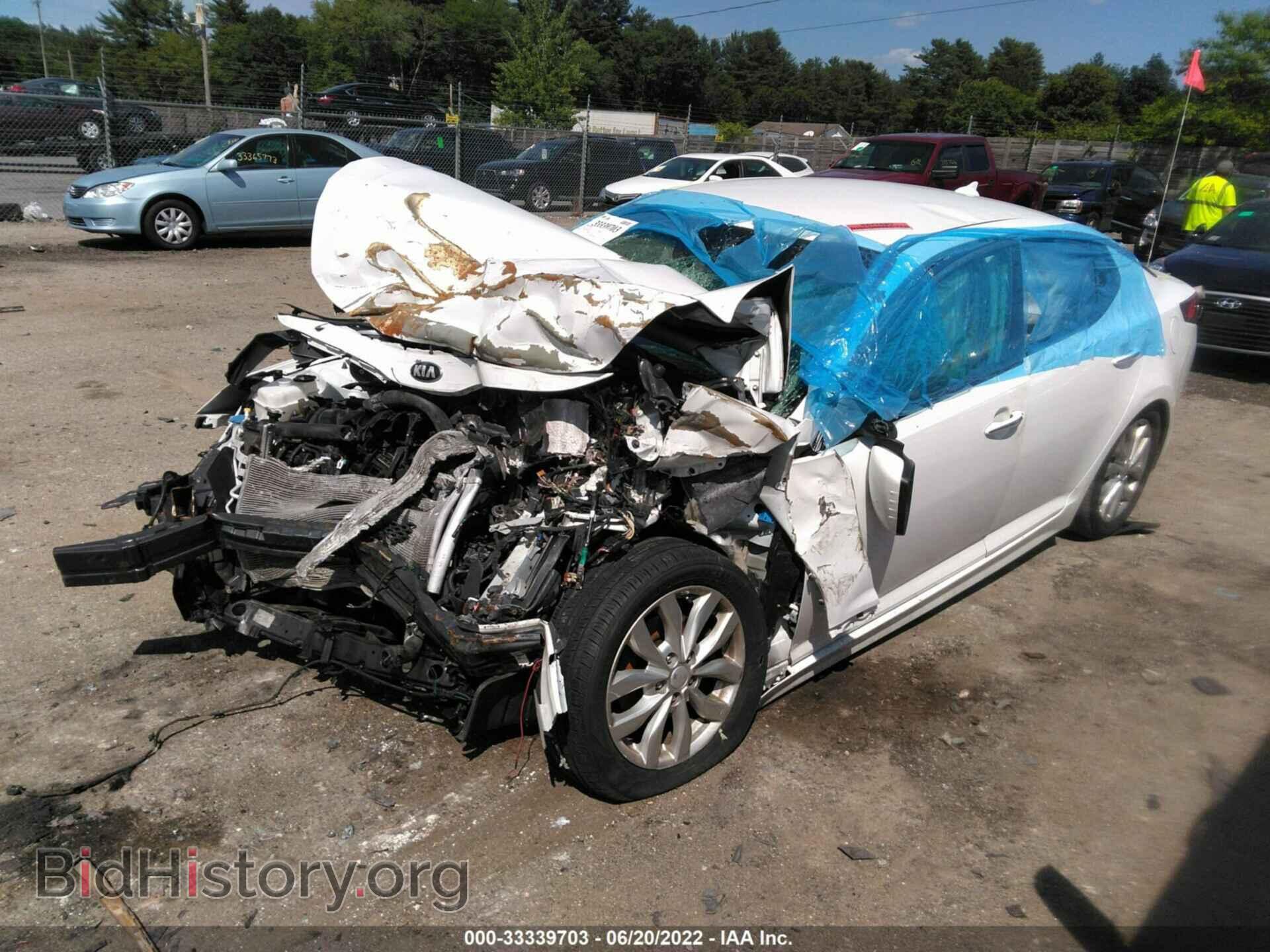 2014 KIA OPTIMA - VIN: 5XXGN4A78EG287435 - Фото 2