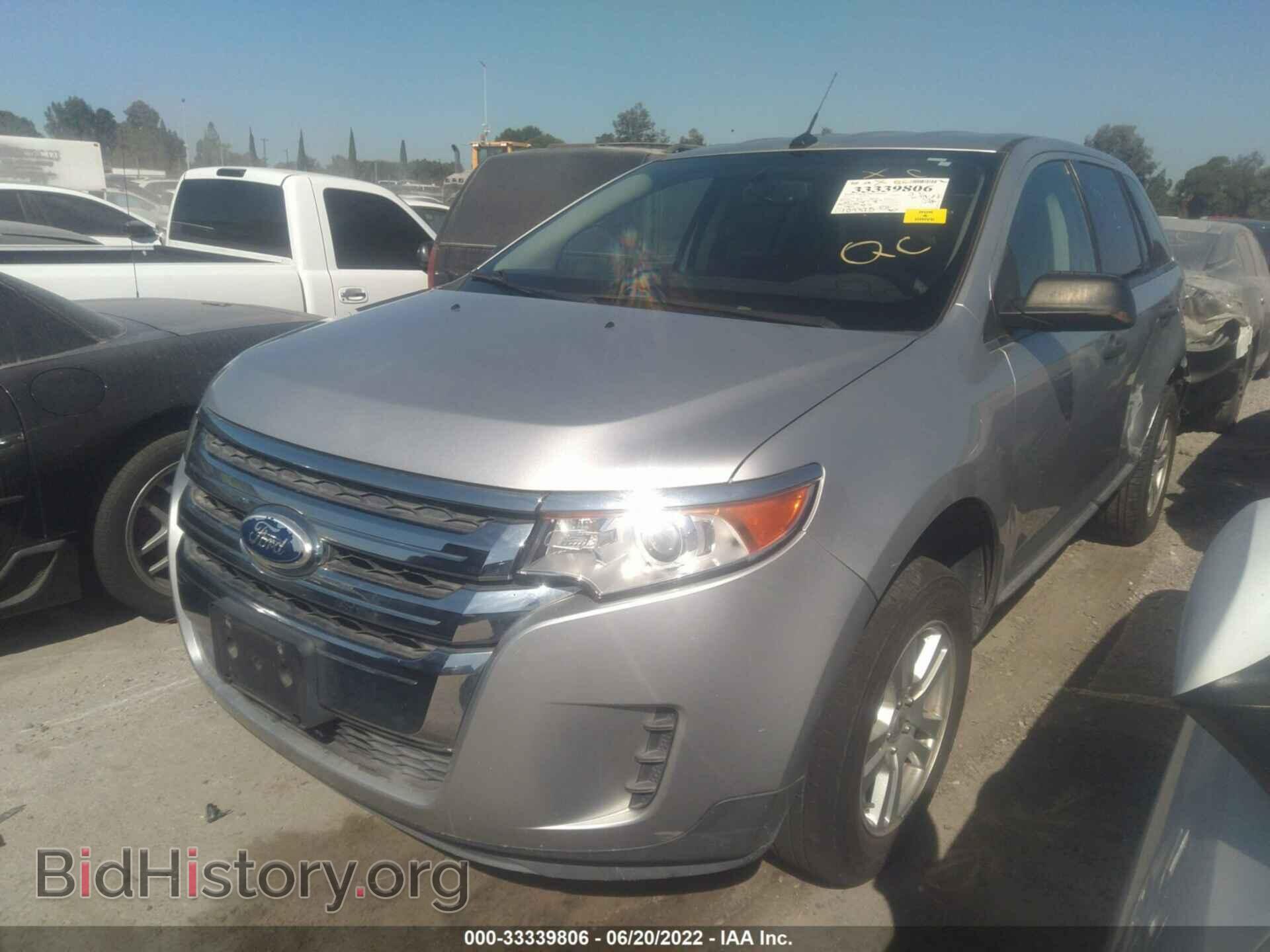 2012 FORD EDGE - VIN: 2FMDK3GC9CBA37642 - Фото 2