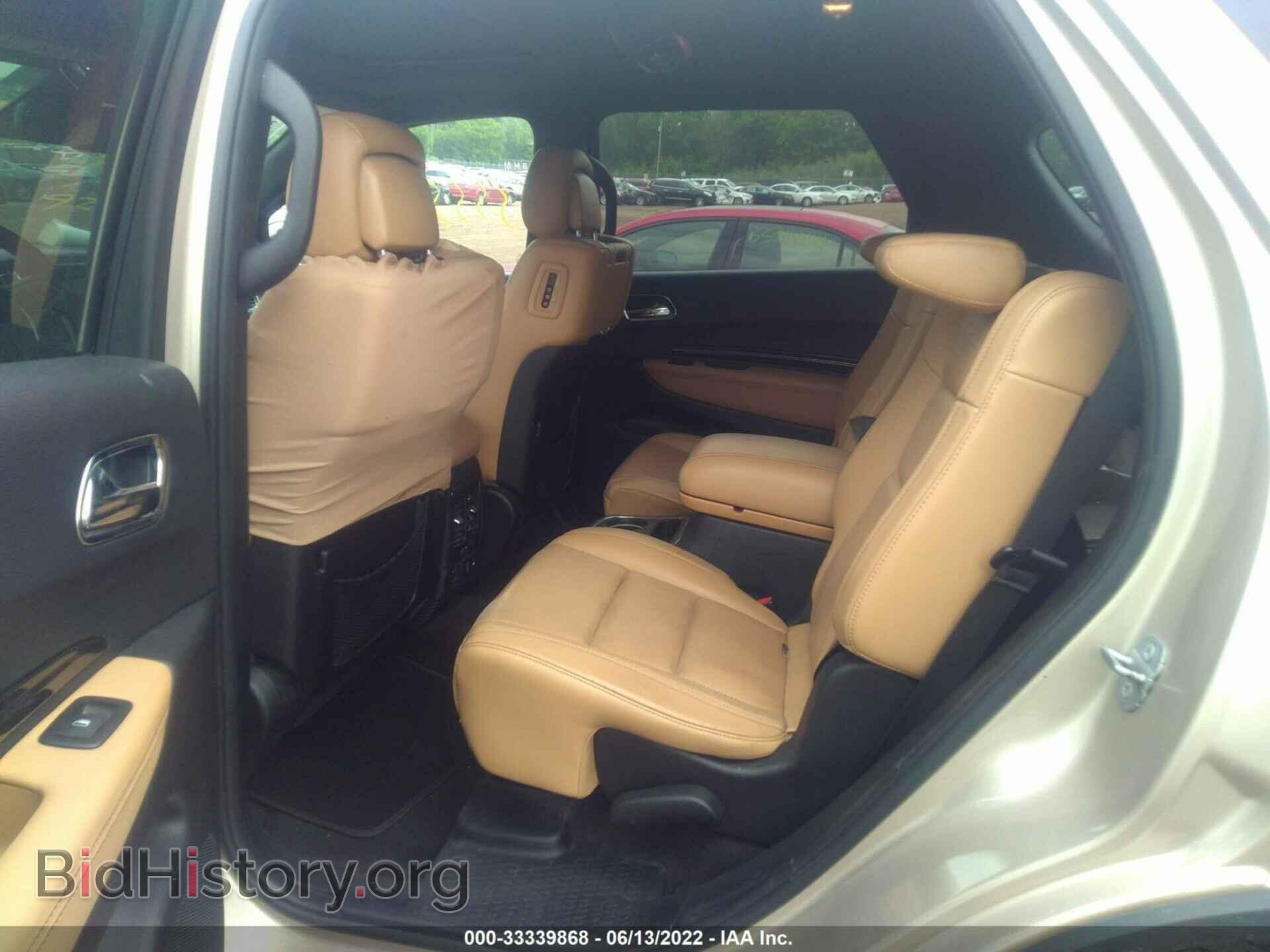 2014 DODGE DURANGO - VIN: 1C4RDJEG7EC550891 - Photo 8