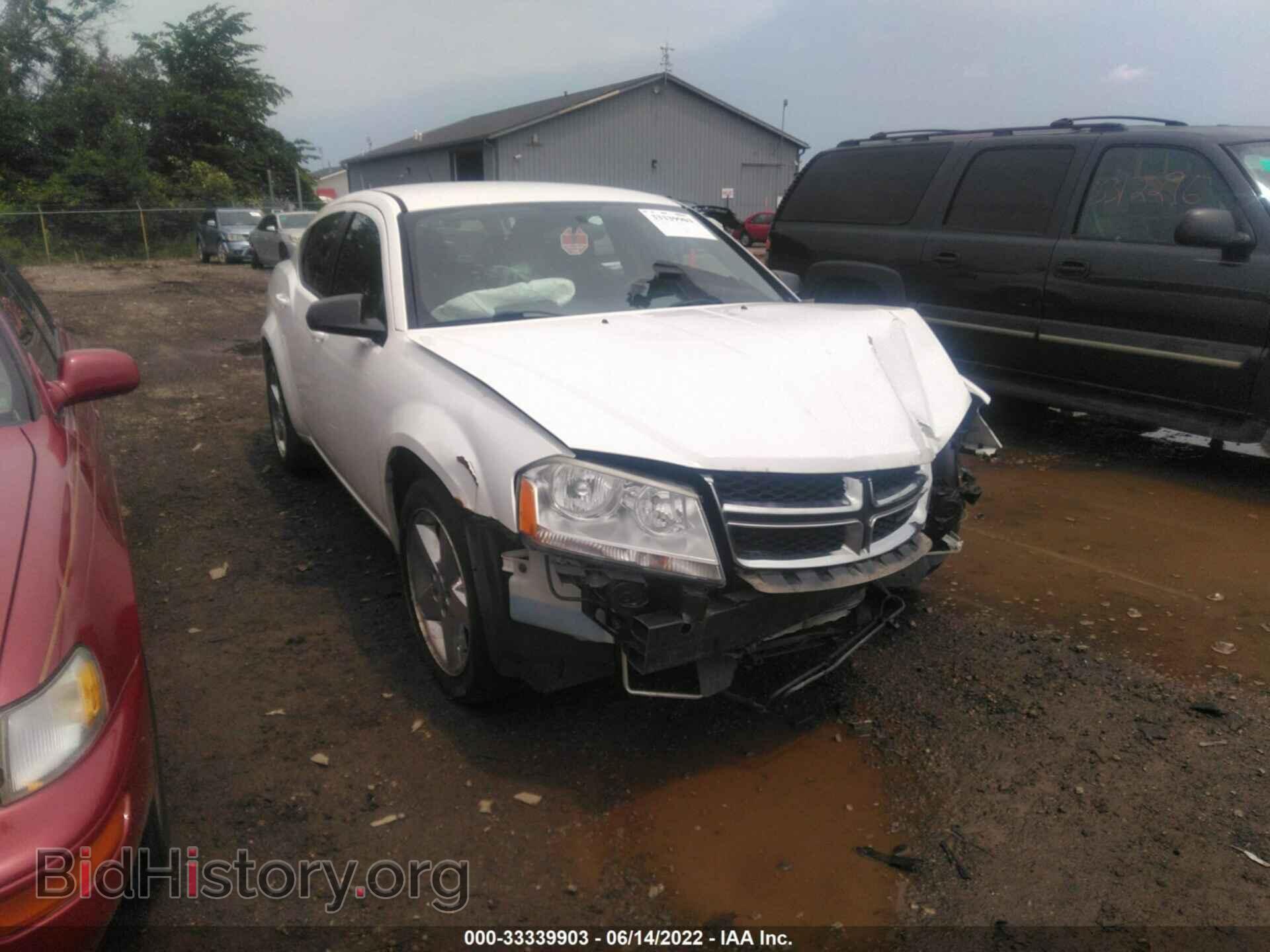 Фотография 1C3CDZAB9DN685103 - DODGE AVENGER 2013