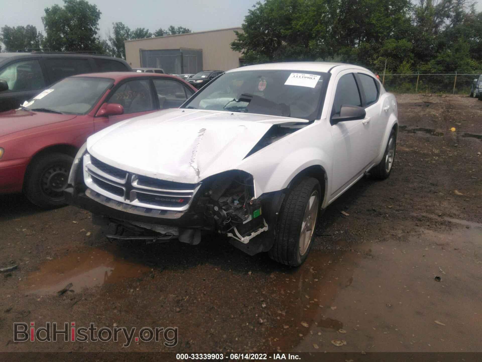 2013 DODGE AVENGER - VIN: 1C3CDZAB9DN685103 - Photo 2