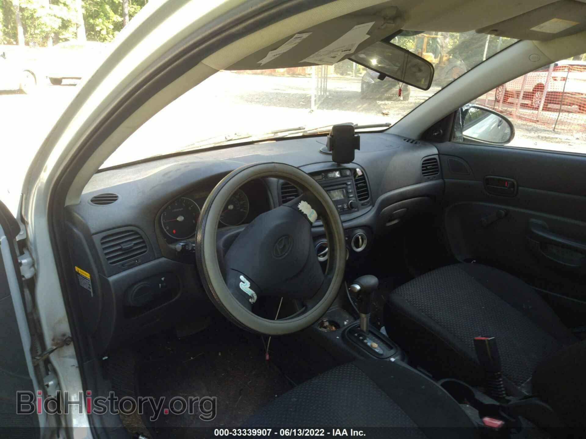 2008 HYUNDAI ACCENT - VIN: KMHCM36C38U069642 - Фото 5