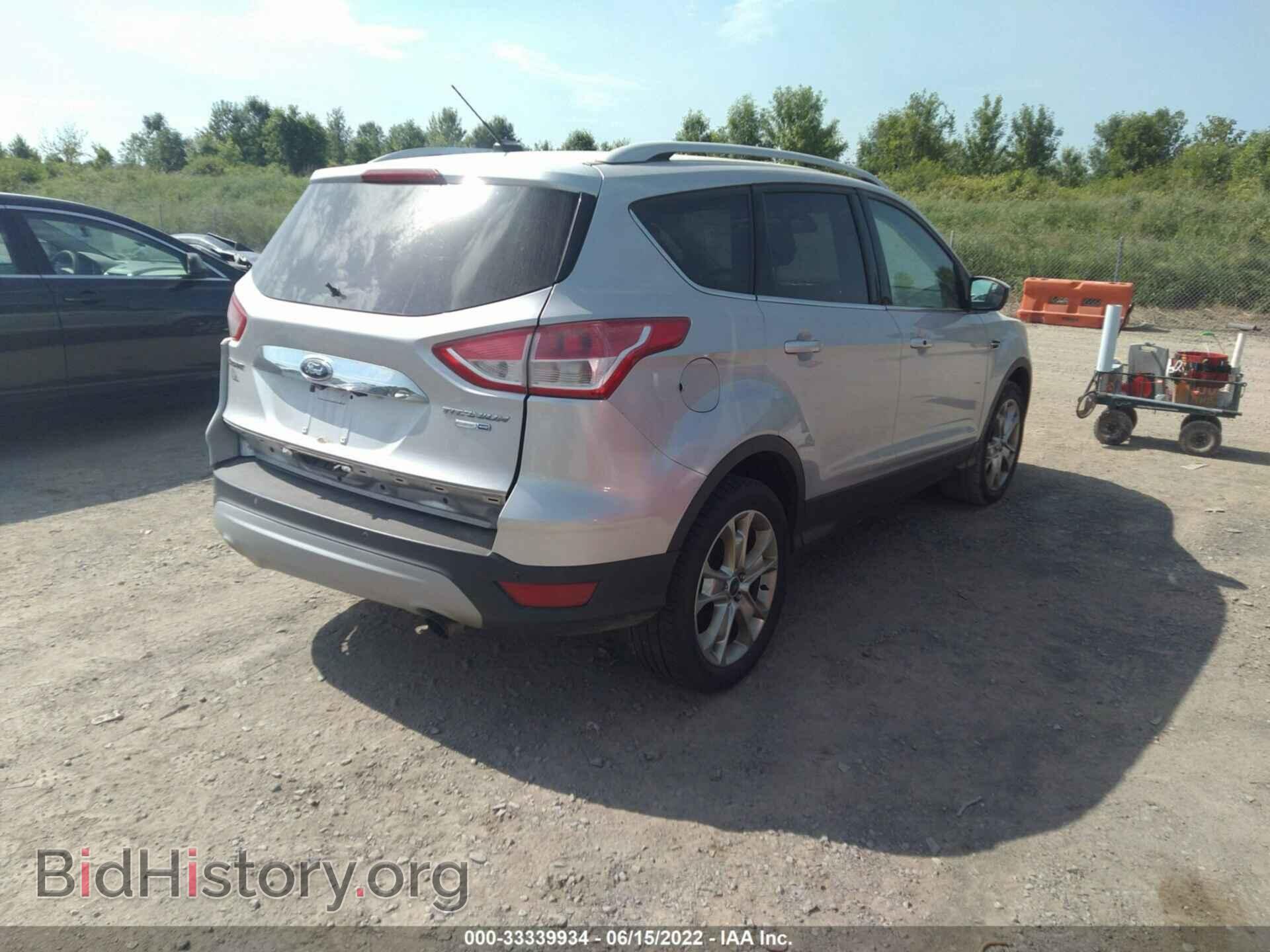 2014 FORD ESCAPE - VIN: 1FMCU9JX4EUB82086 - Фото 4