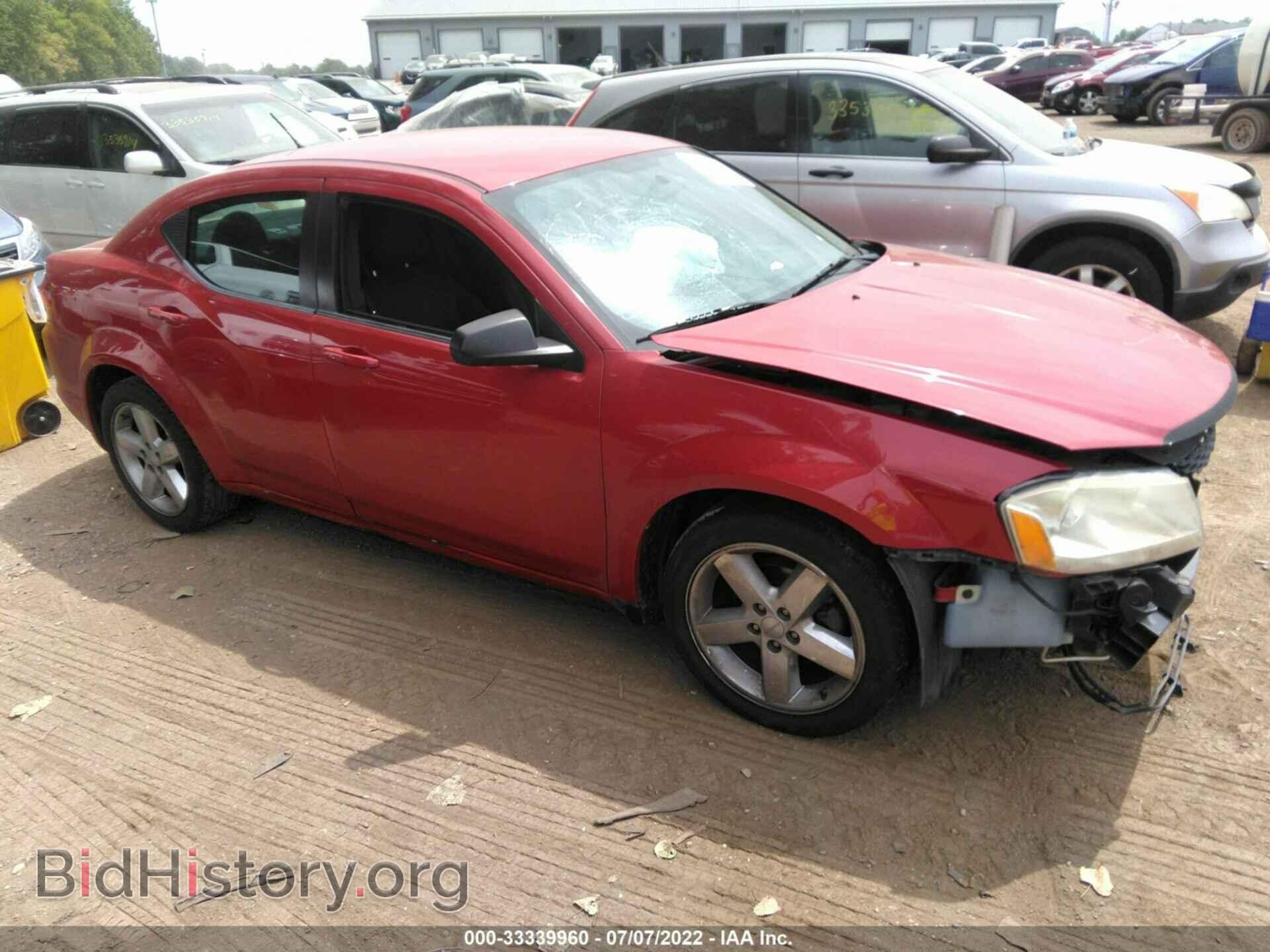 Фотография 1C3CDZAB2DN621677 - DODGE AVENGER 2013