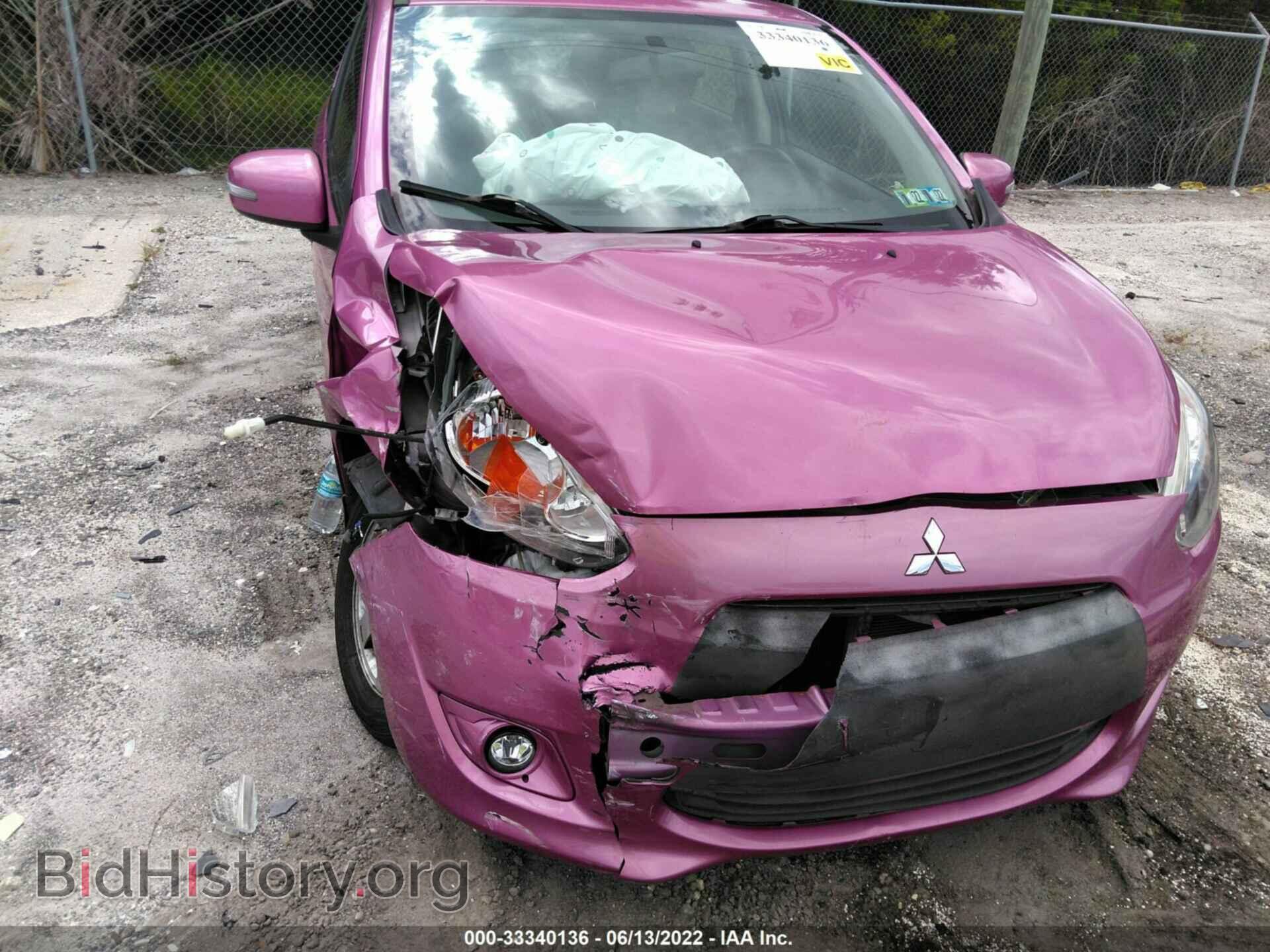 2015 MITSUBISHI MIRAGE - VIN: ML32A4HJ7FH006675 - Фото 6