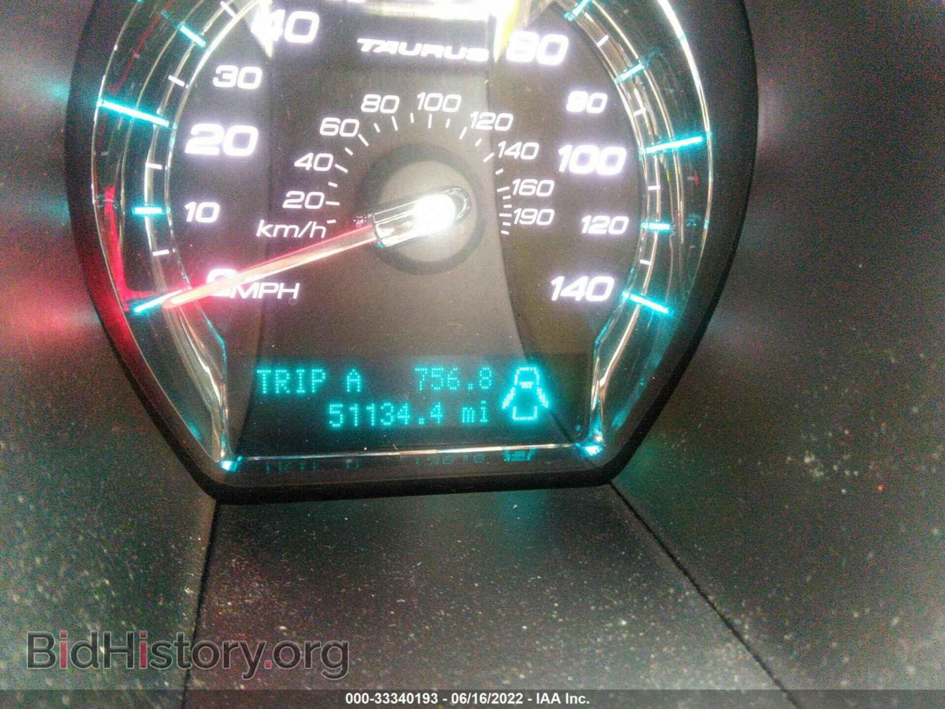 2012 FORD TAURUS - VIN: 1FAHP2EW4CG125401 - Фото 7