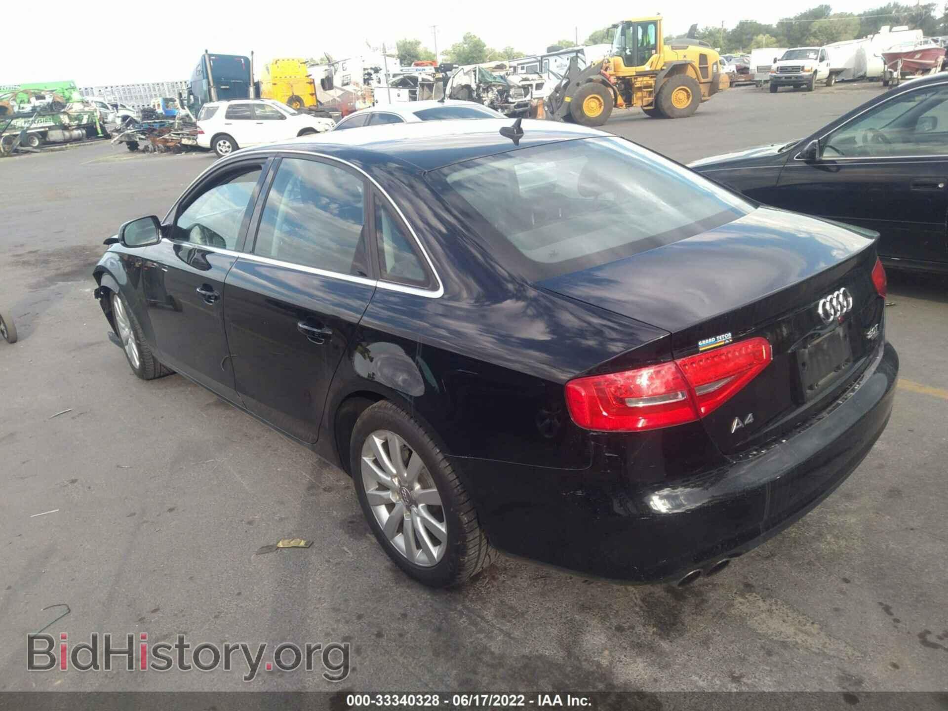 2013 AUDI A4 - VIN: WAUBFAFL2DN041668 - Photo 3