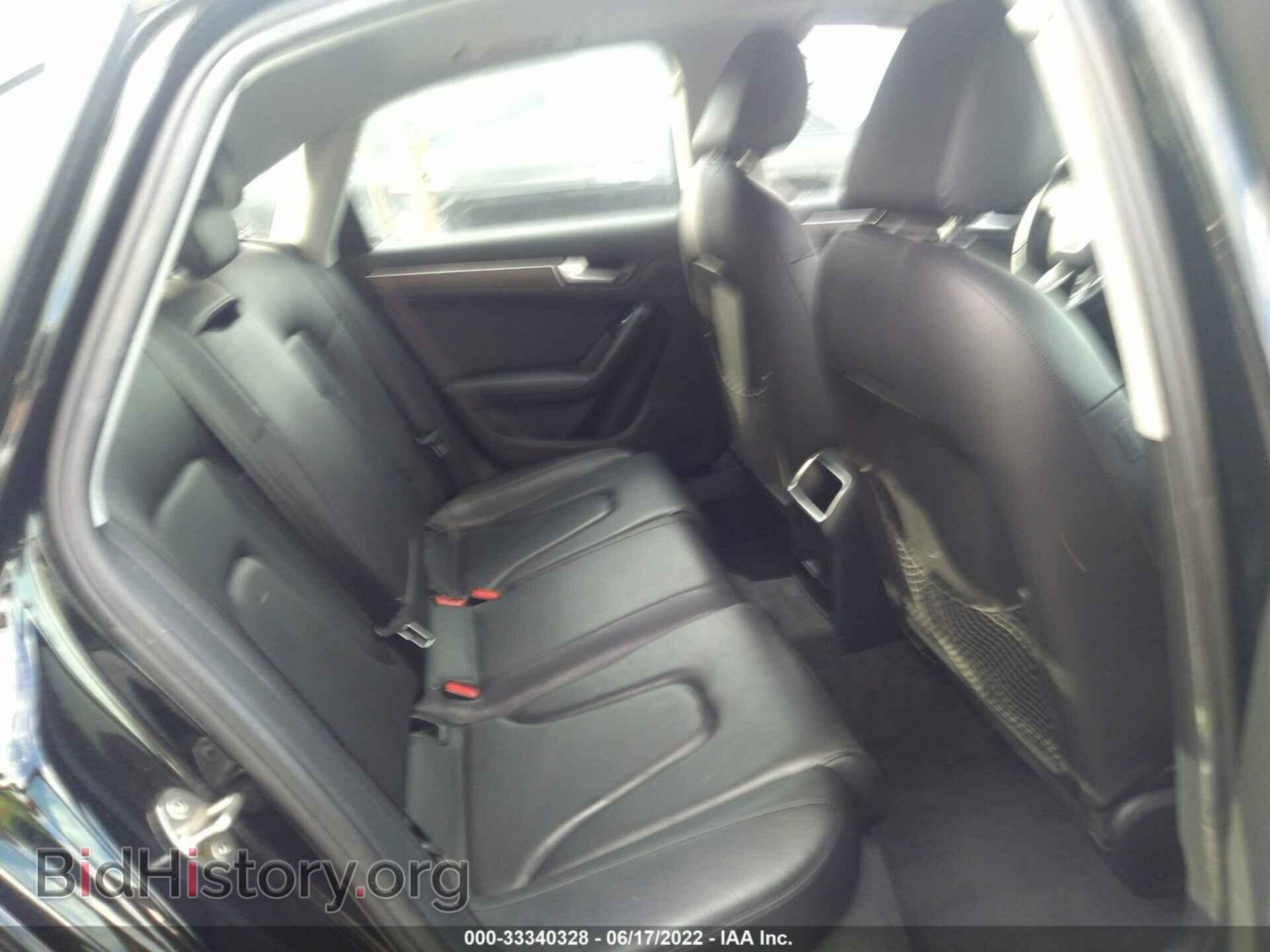 2013 AUDI A4 - VIN: WAUBFAFL2DN041668 - Photo 8