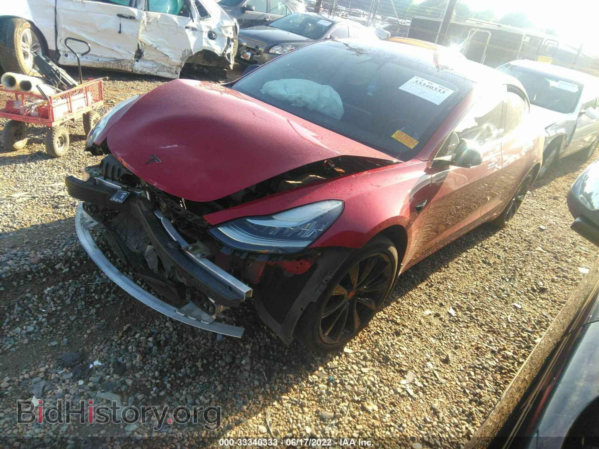 2018 TESLA MODEL 3 - VIN: 5YJ3E1EA2JF049113 - Фото 2