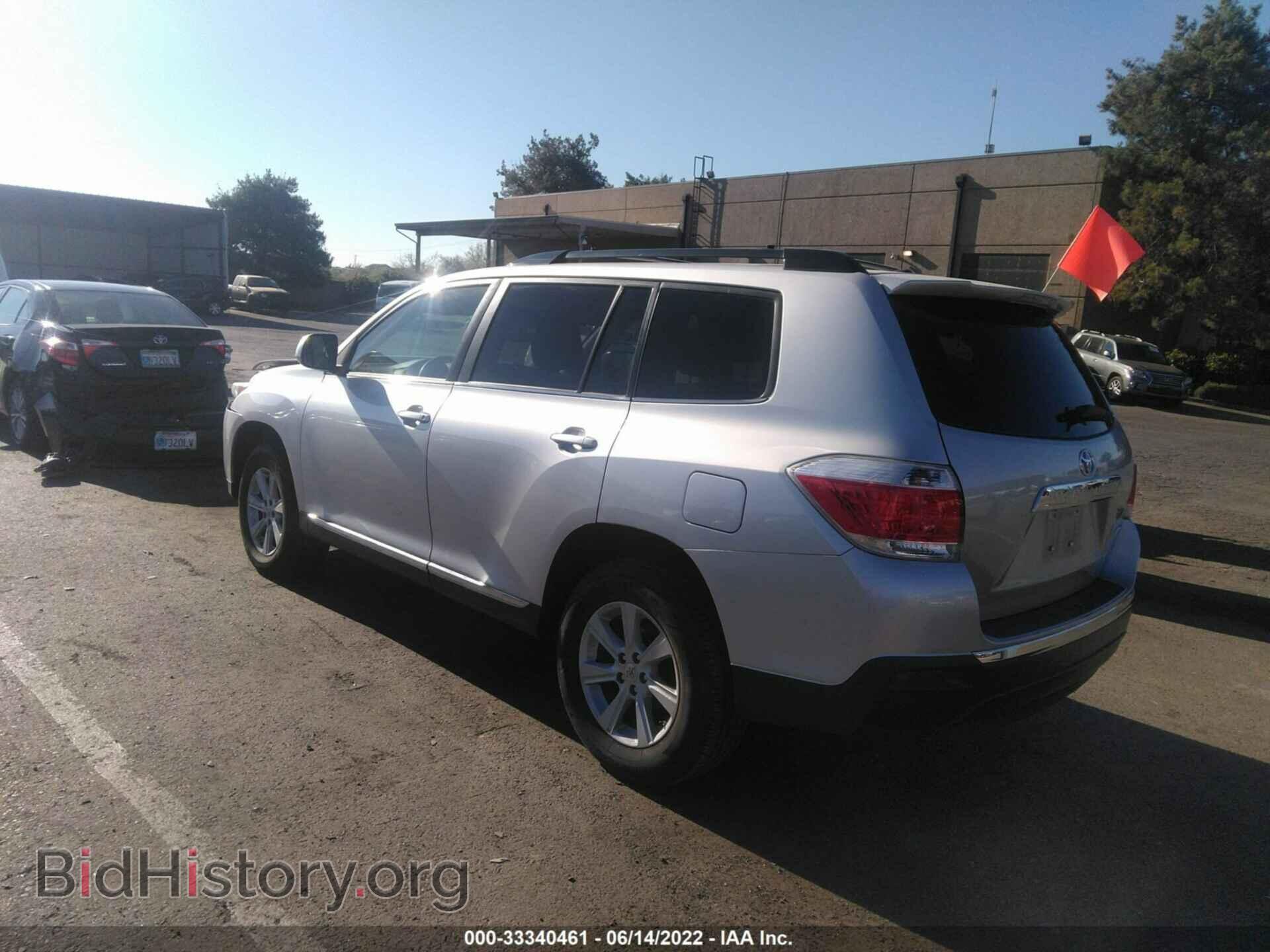 2012 TOYOTA HIGHLANDER - VIN: 5TDBK3EH3CS121741 - Фото 3