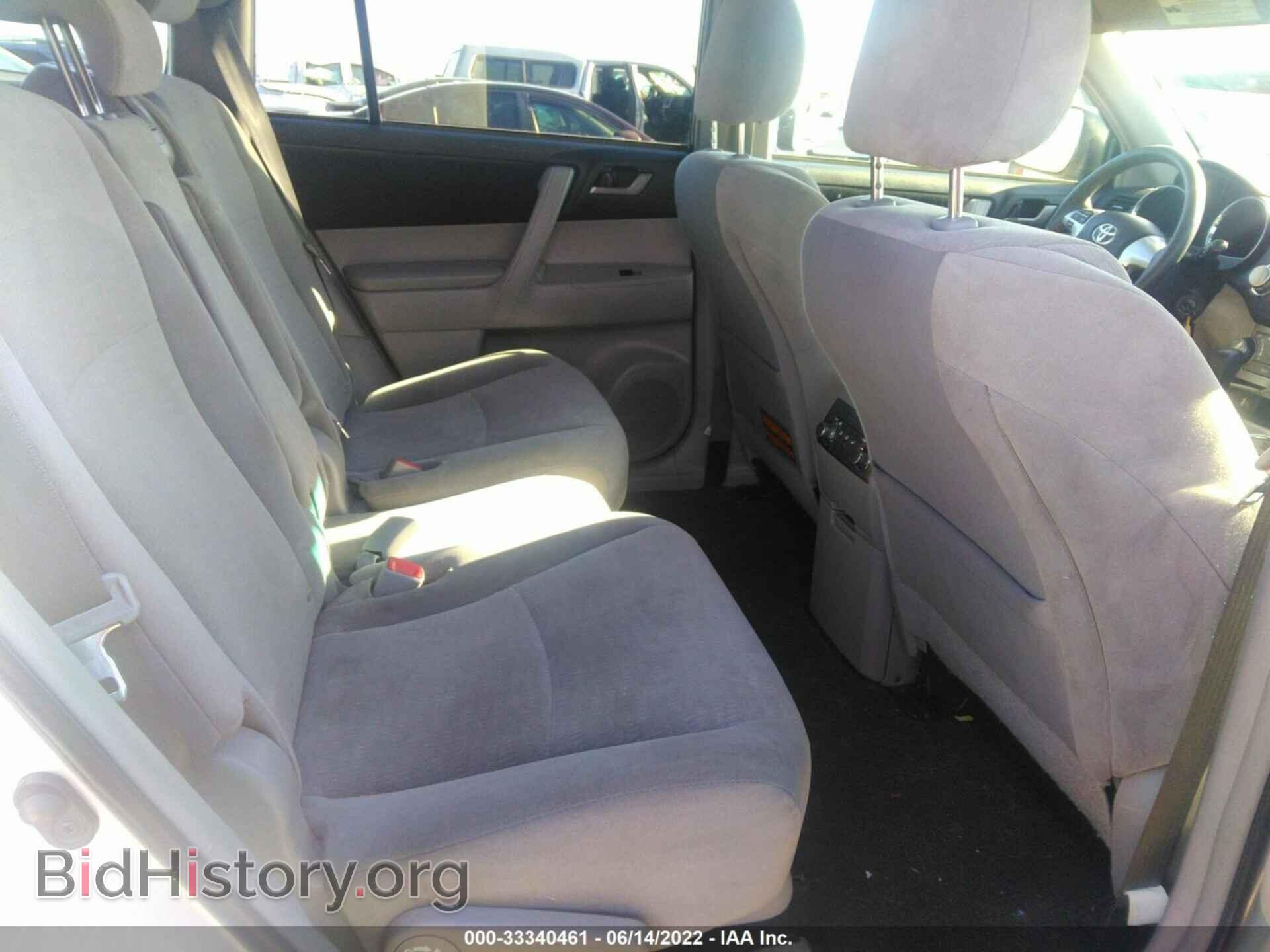 2012 TOYOTA HIGHLANDER - VIN: 5TDBK3EH3CS121741 - Фото 8