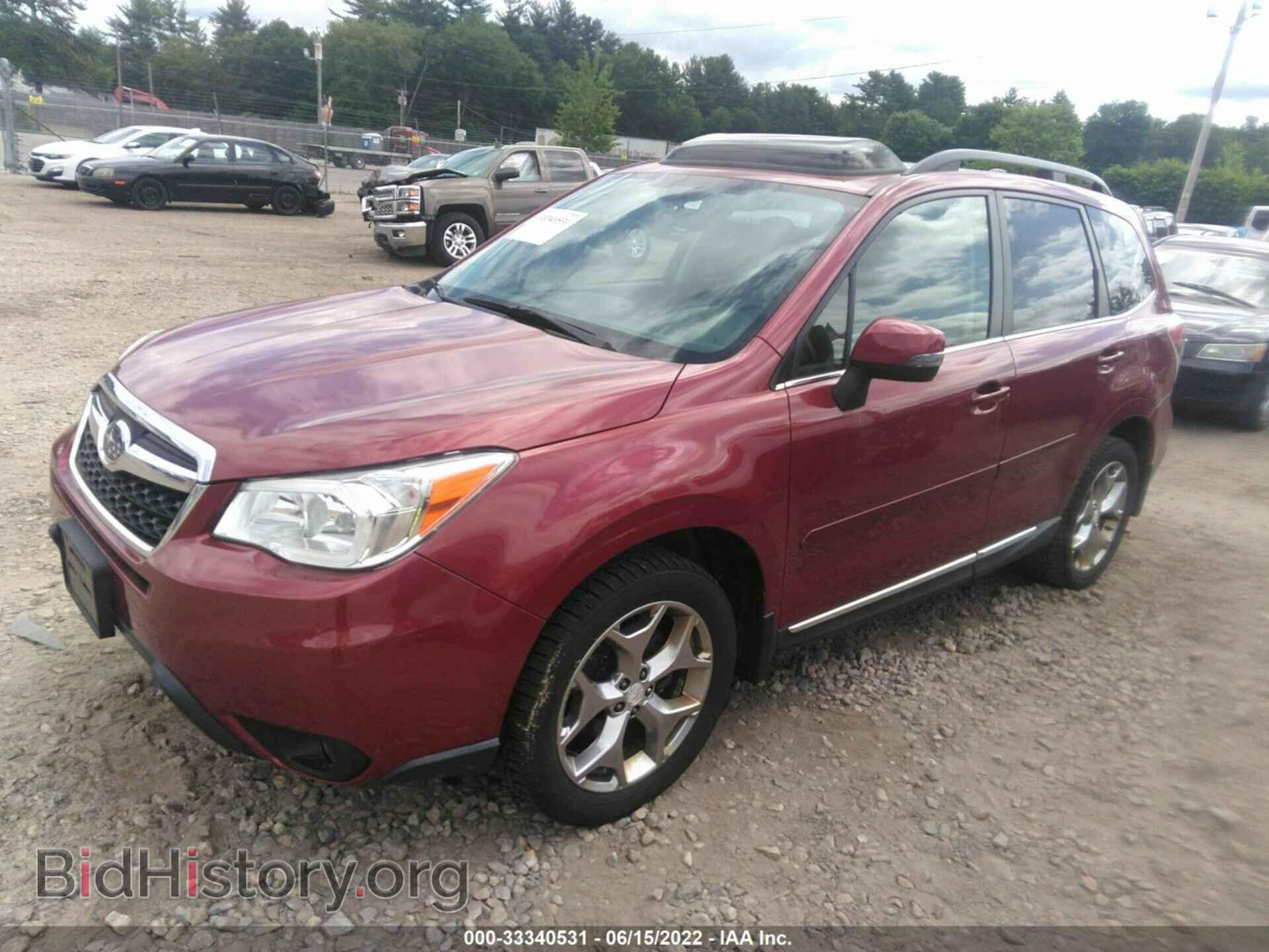 2016 SUBARU FORESTER - VIN: JF2SJAXC8GH513439 - Фото 2