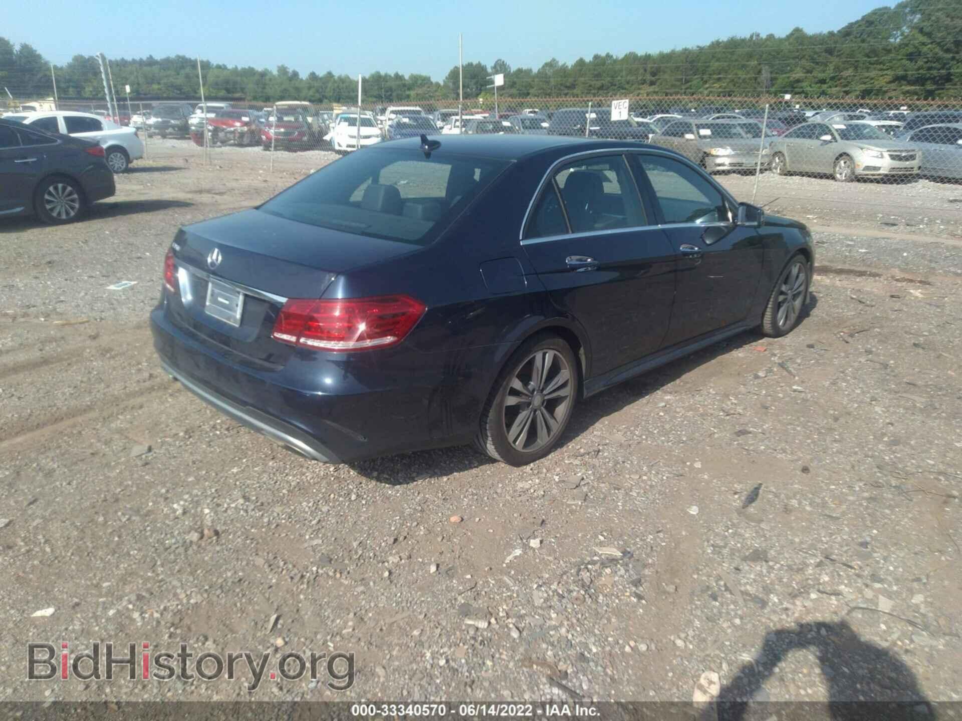 2014 MERCEDES-BENZ E-CLASS - VIN: WDDHF5KB9EB014879 - Photo 4