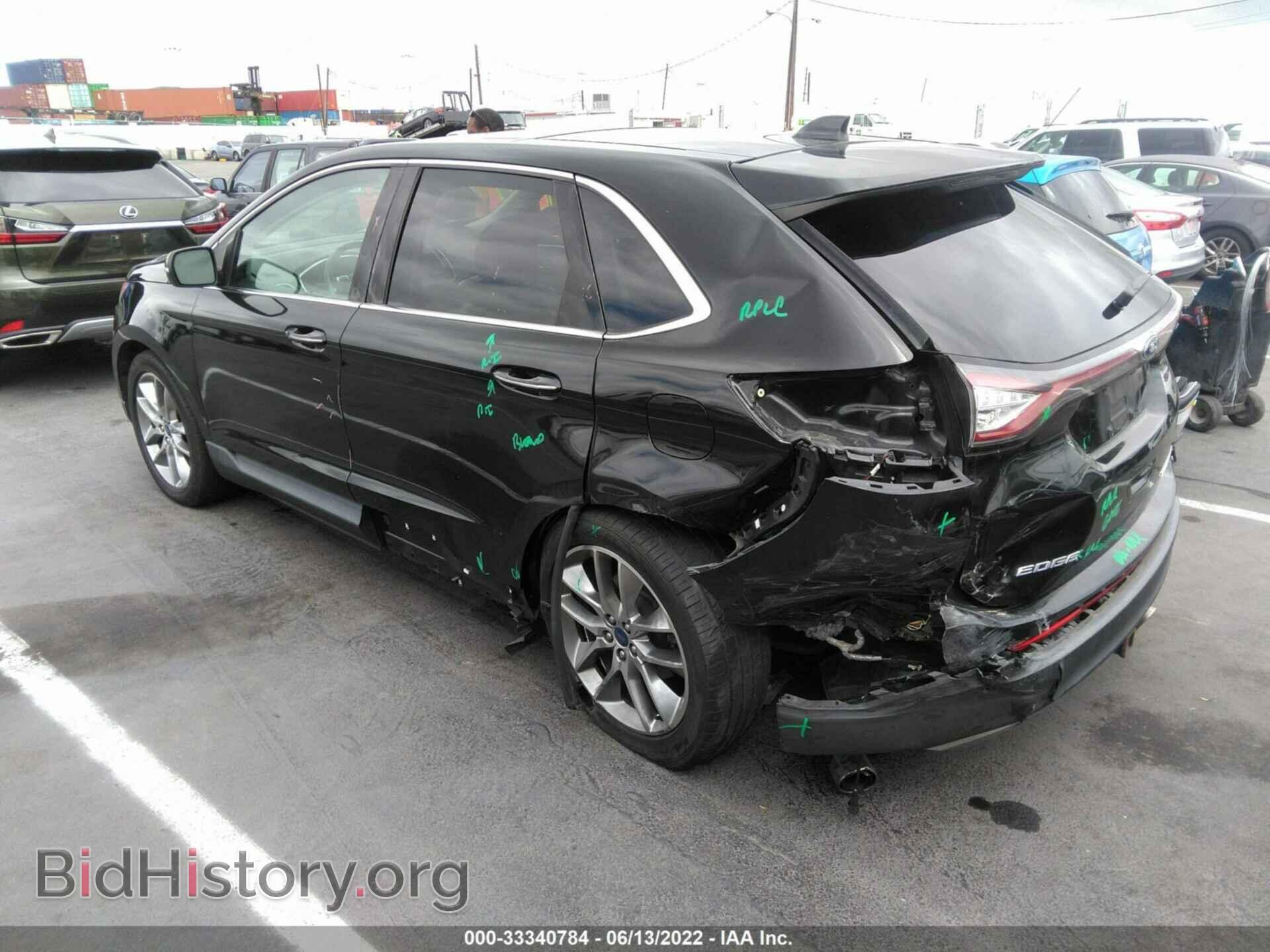 2015 FORD EDGE - VIN: 2FMPK3K87FBB67701 - Фото 3