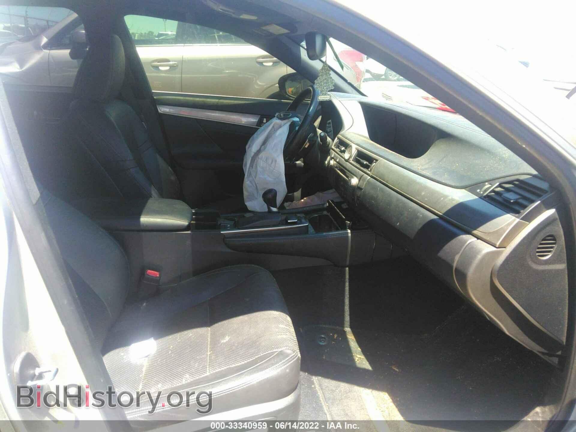 2013 LEXUS GS 350 - VIN: JTHBE1BL4D5013090 - Фото 5