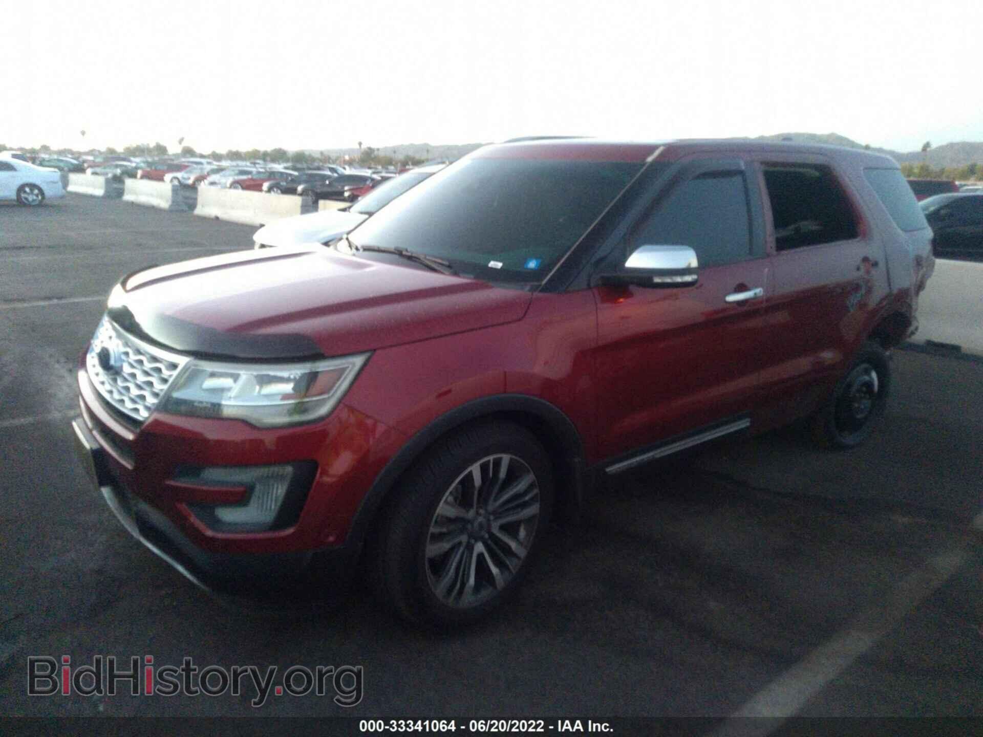 2016 FORD EXPLORER - VIN: 1FM5K8HT7GGC22366 - Фото 2