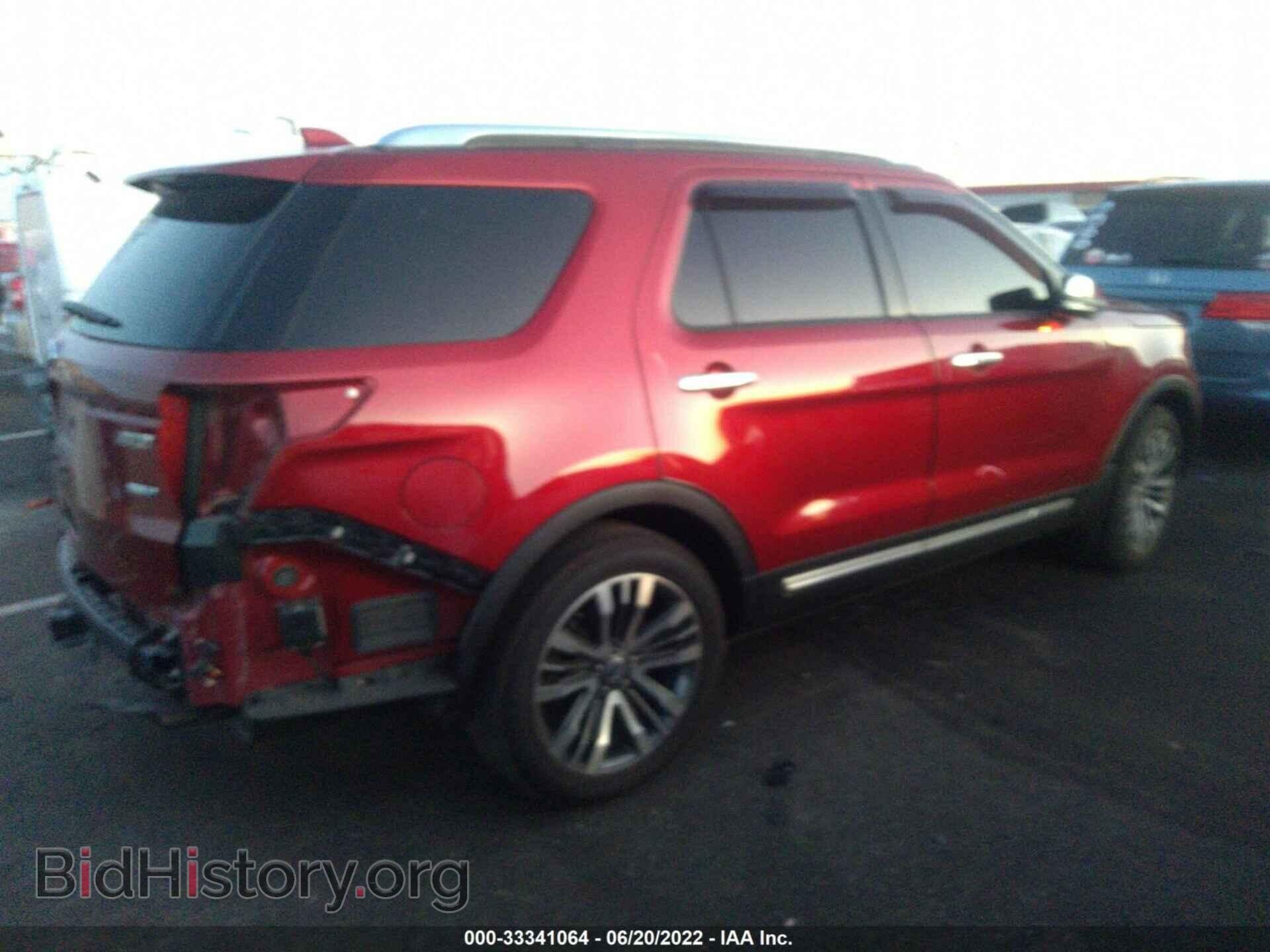 2016 FORD EXPLORER - VIN: 1FM5K8HT7GGC22366 - Фото 4