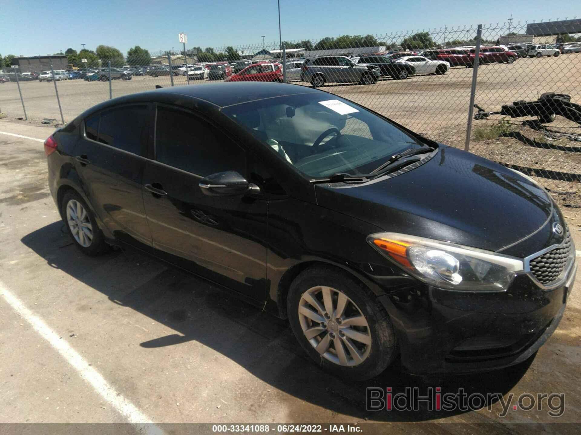 Photo KNAFX4A60F5276977 - KIA FORTE 2015