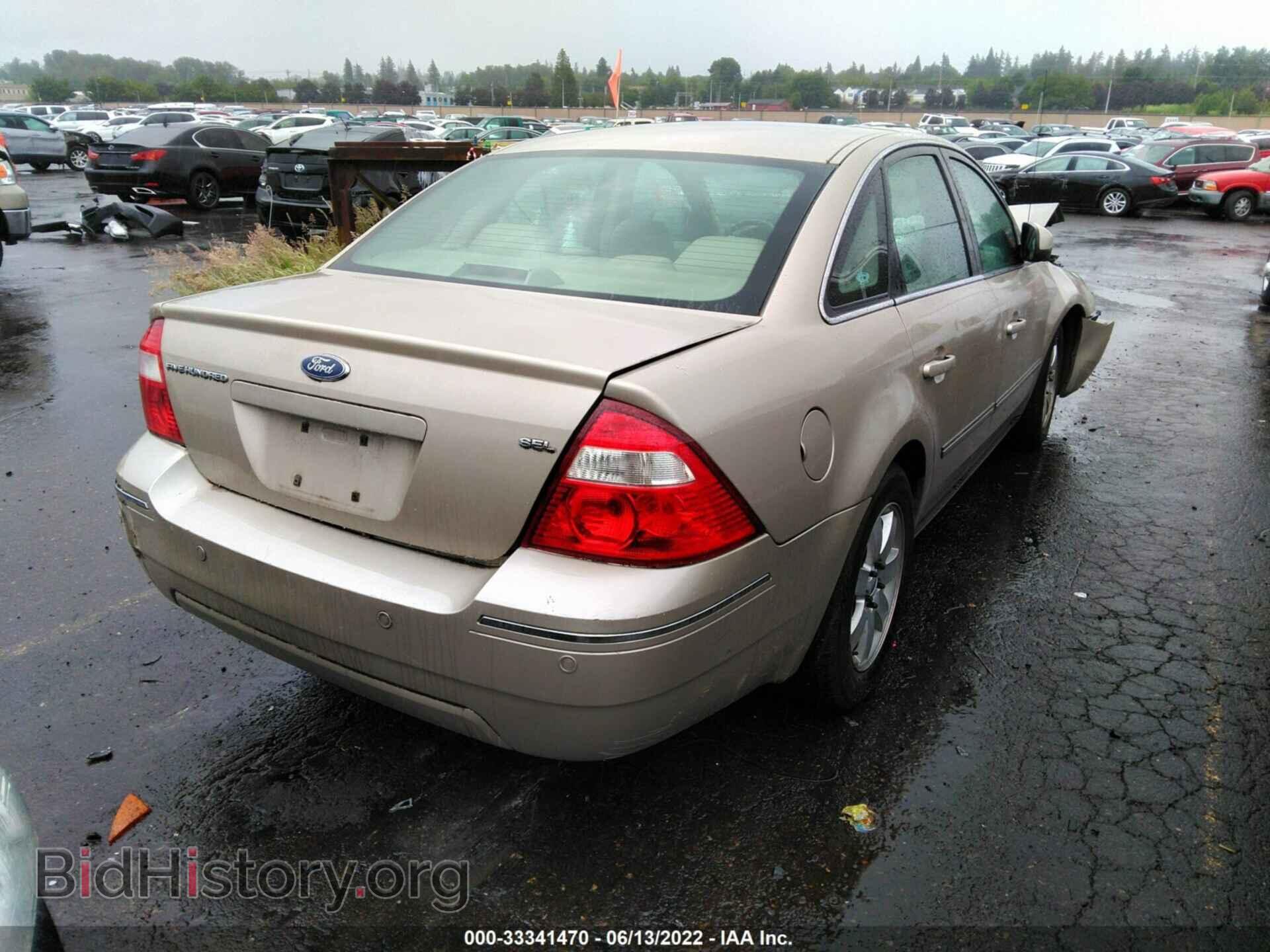 2006 FORD FIVE HUNDRED - VIN: 1FAFP24156G116823 - Фото 4