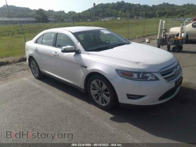 2012 Ford TAURUS Limited, белый — VIN 1FAHP2FW7CG128405, IAAI