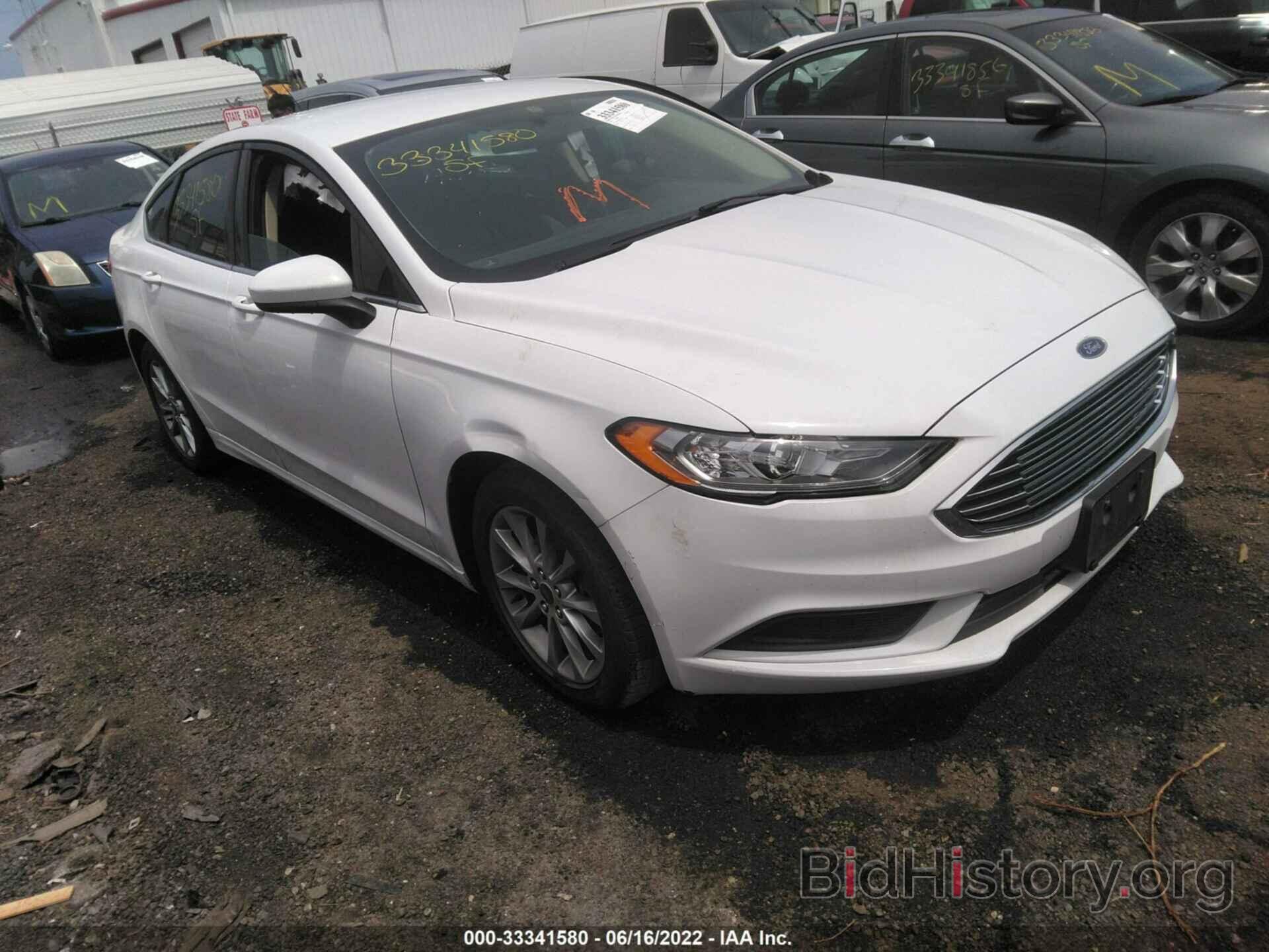 Photo 3FA6P0H74HR125611 - FORD FUSION 2017