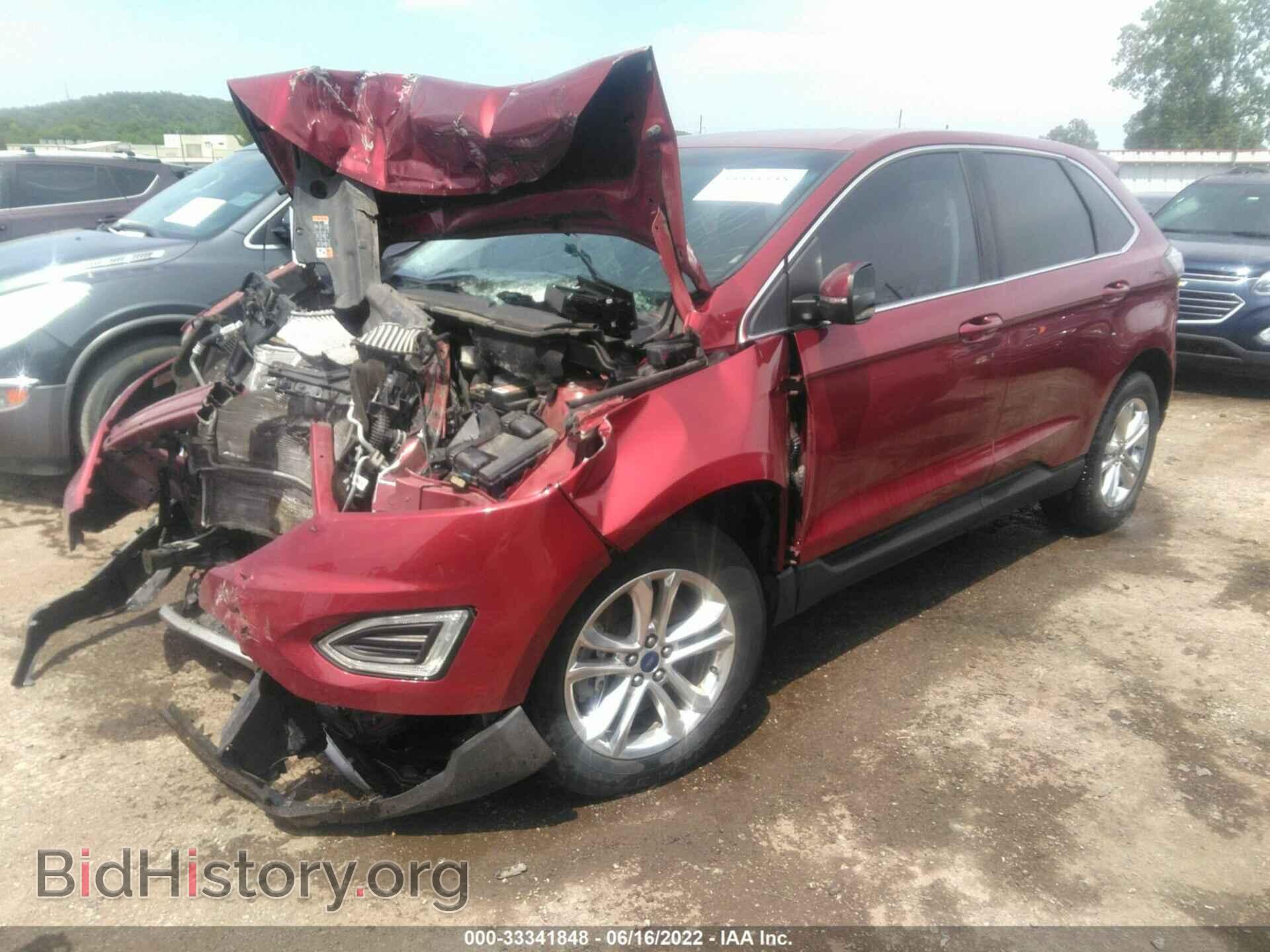 2016 FORD EDGE - VIN: 2FMPK4J97GBB66498 - Фото 2