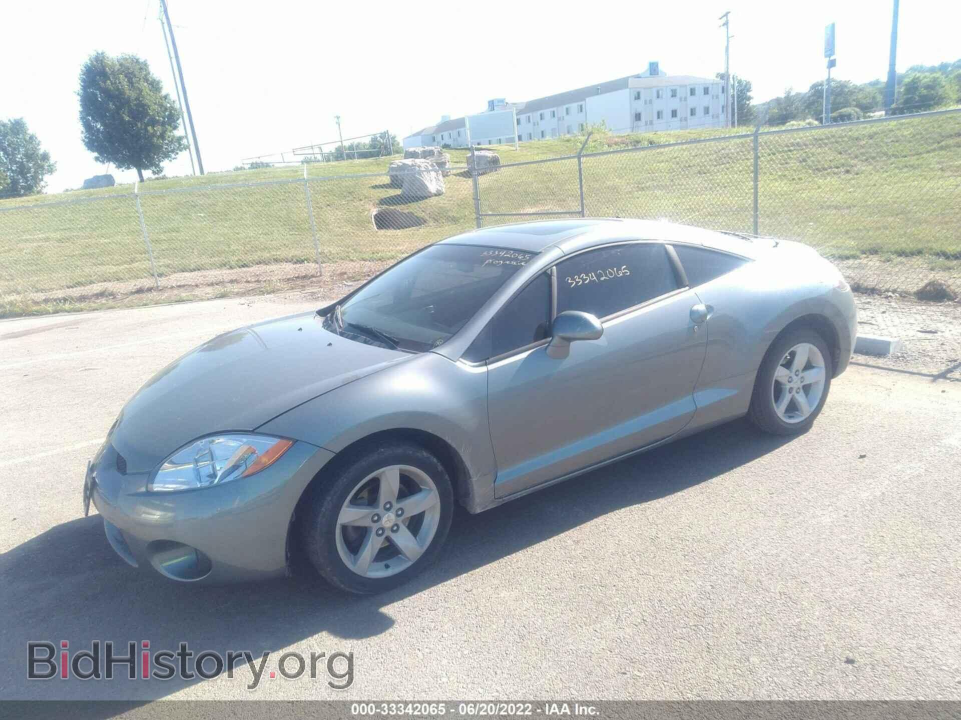 2007 MITSUBISHI ECLIPSE - VIN: 4A3AK24F67E007893 - Фото 2