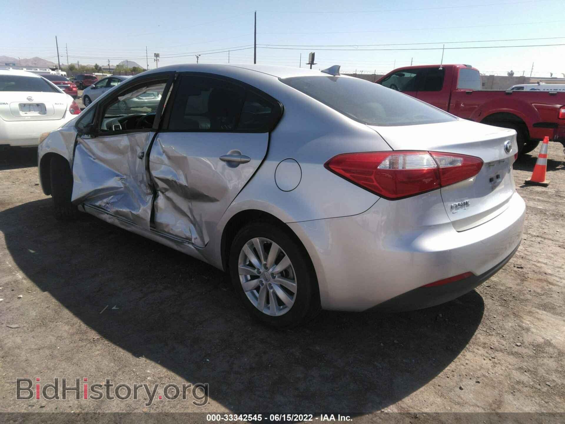 2014 KIA FORTE - VIN: KNAFX4A66E5178129 - Фото 3