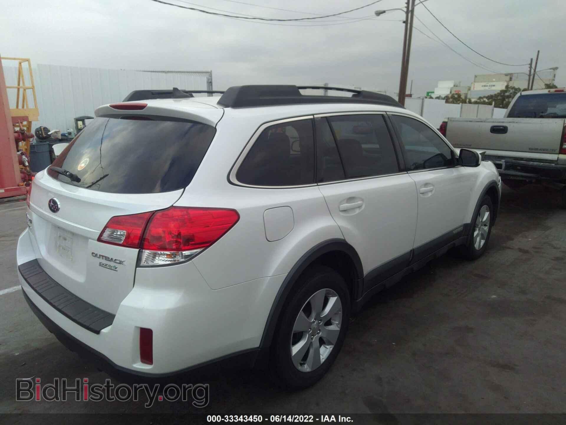 2011 SUBARU OUTBACK - VIN: 4S4BRBLC3B3398768 - Фото 4