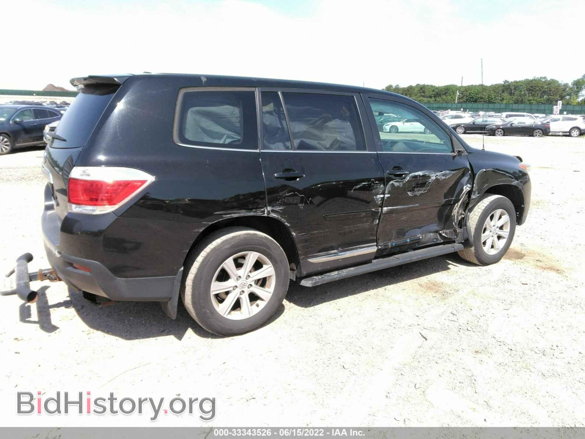 2012 TOYOTA HIGHLANDER - VIN: 5TDBK3EH7CS129003 - Фото 4