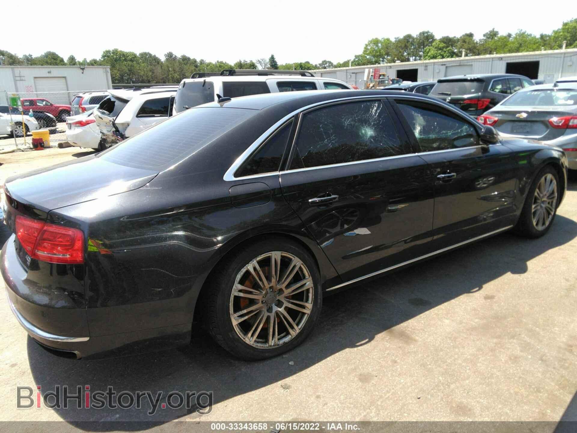 2013 AUDI A8 L - VIN: WAUR2AFD8DN010069 - Фото 4