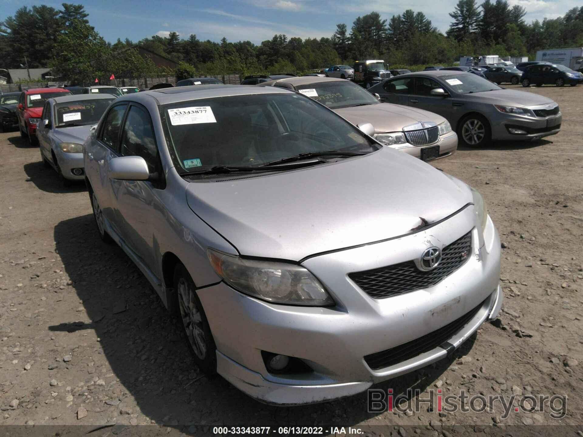 Photo 2T1BU40E19C166045 - TOYOTA COROLLA 2009