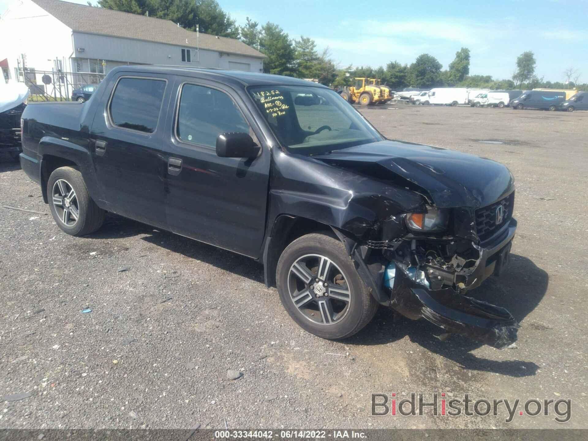 Photo 5FPYK1F78EB009651 - HONDA RIDGELINE 2014