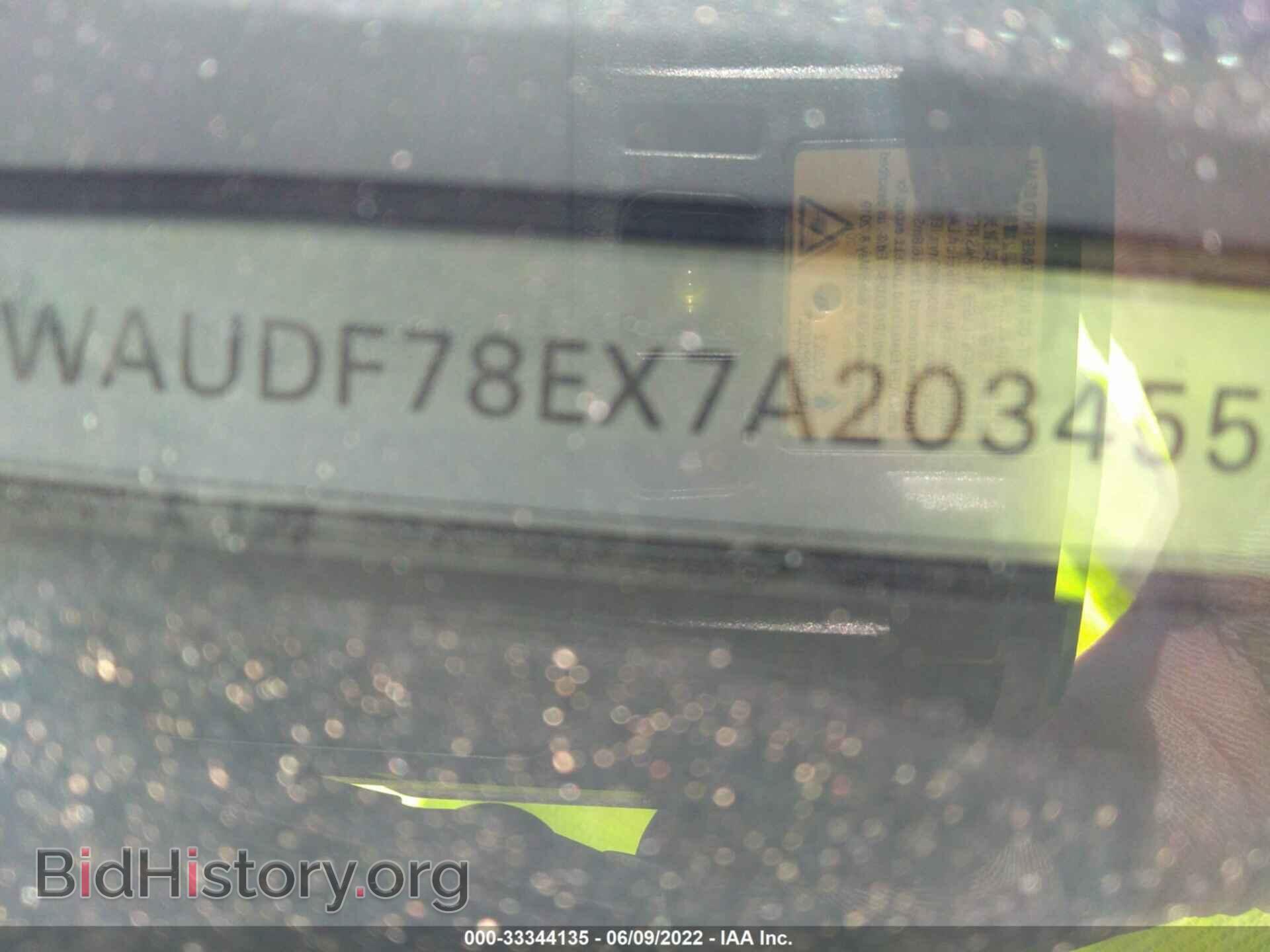 2007 AUDI A4 - VIN: WAUDF78EX7A203455 - Фото 9