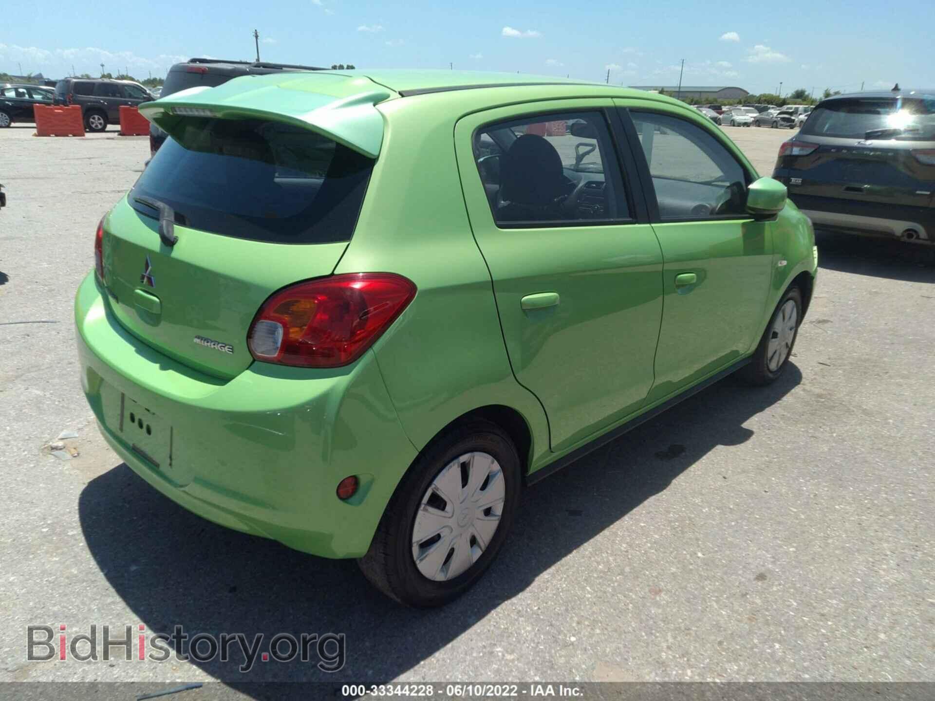 2014 MITSUBISHI MIRAGE - VIN: ML32A3HJ4EH007792 - Фото 4