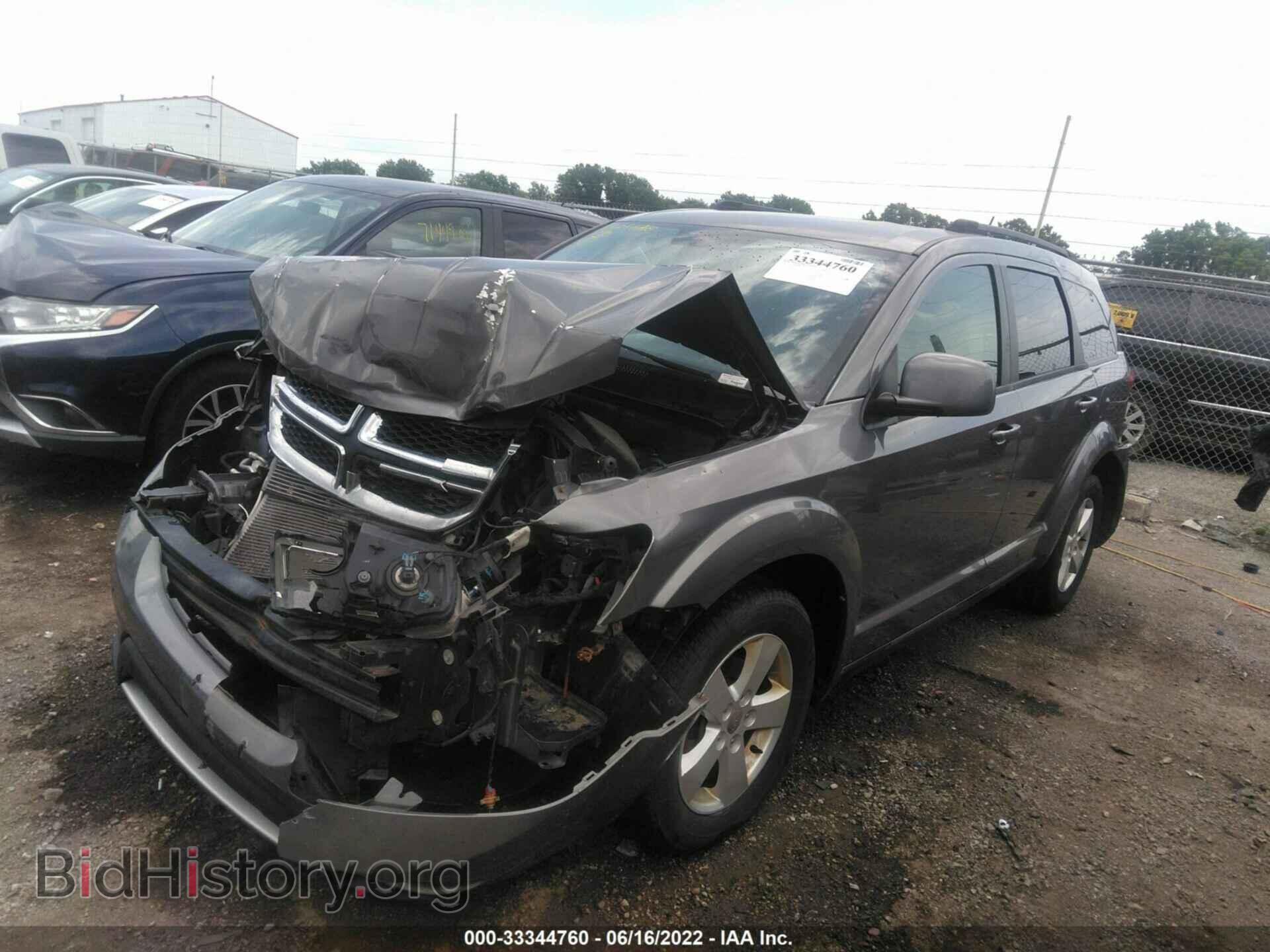 2012 DODGE JOURNEY - VIN: 3C4PDDBG7CT152059 - Фото 2