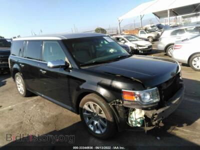 2012 Ford FLEX Limited/Titanium, черный — VIN 2FMGK5DC3CBD18820, IAAI