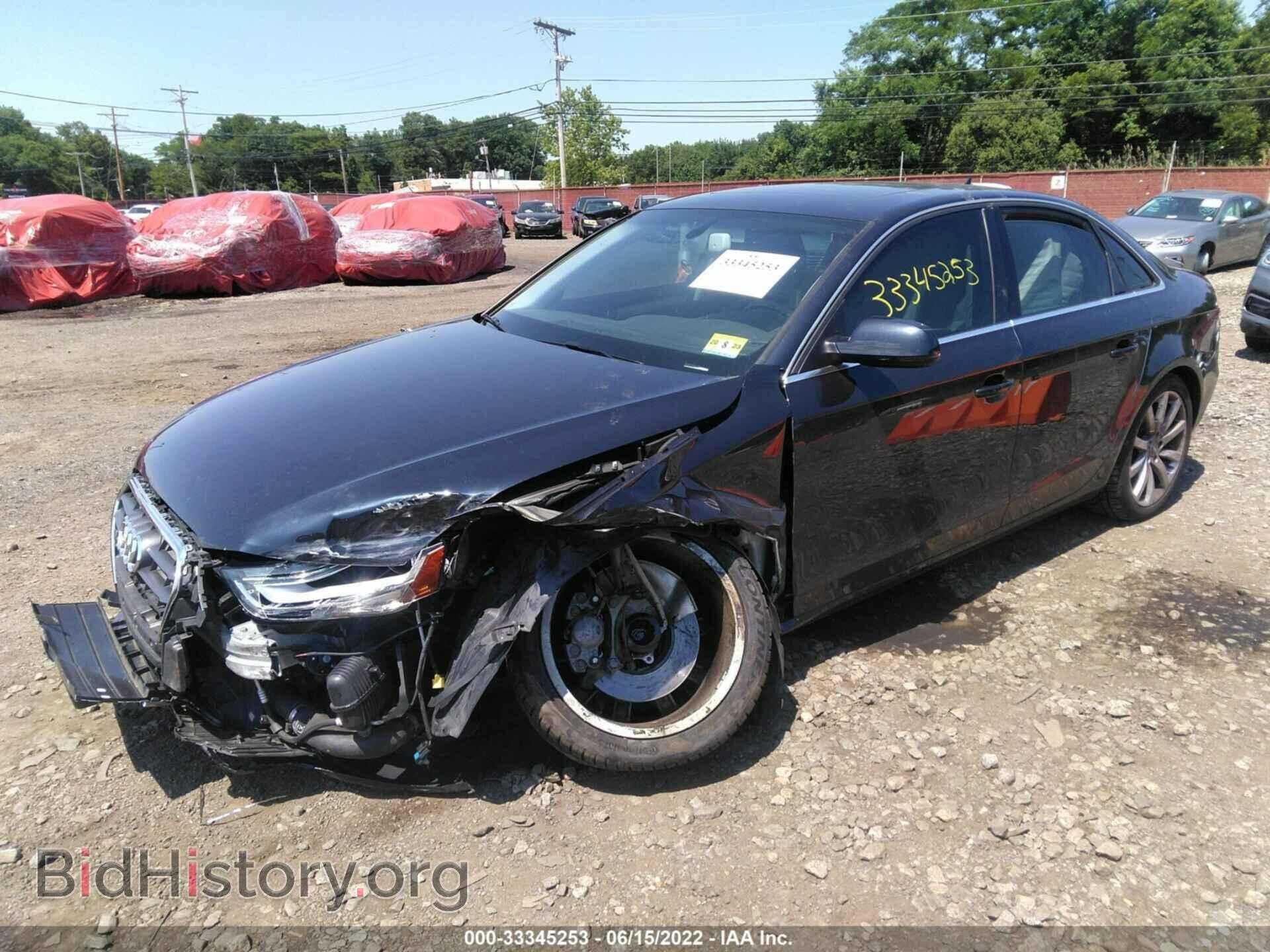 2013 AUDI A4 - VIN: WAUFFAFL7DN006304 - Фото 2