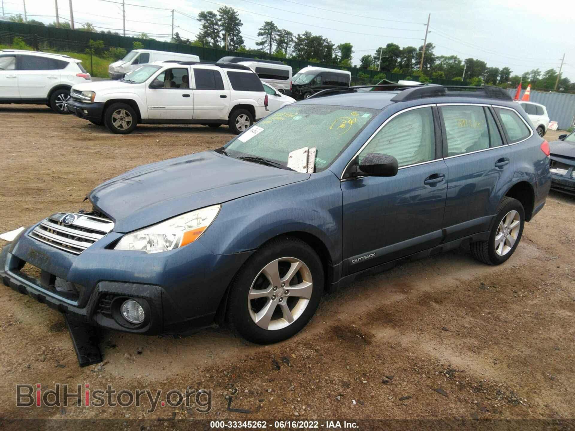 2014 SUBARU OUTBACK - VIN: 4S4BRBAC0E3214636 - Фото 2