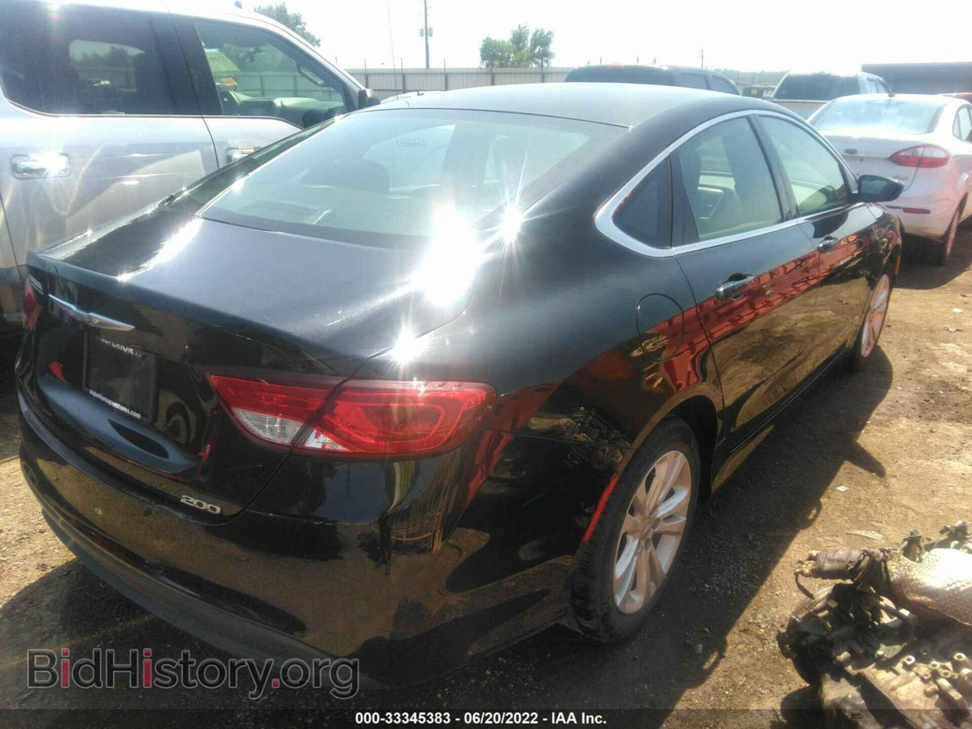 2016 CHRYSLER 200 - VIN: 1C3CCCFB4GN196282 - Фото 4
