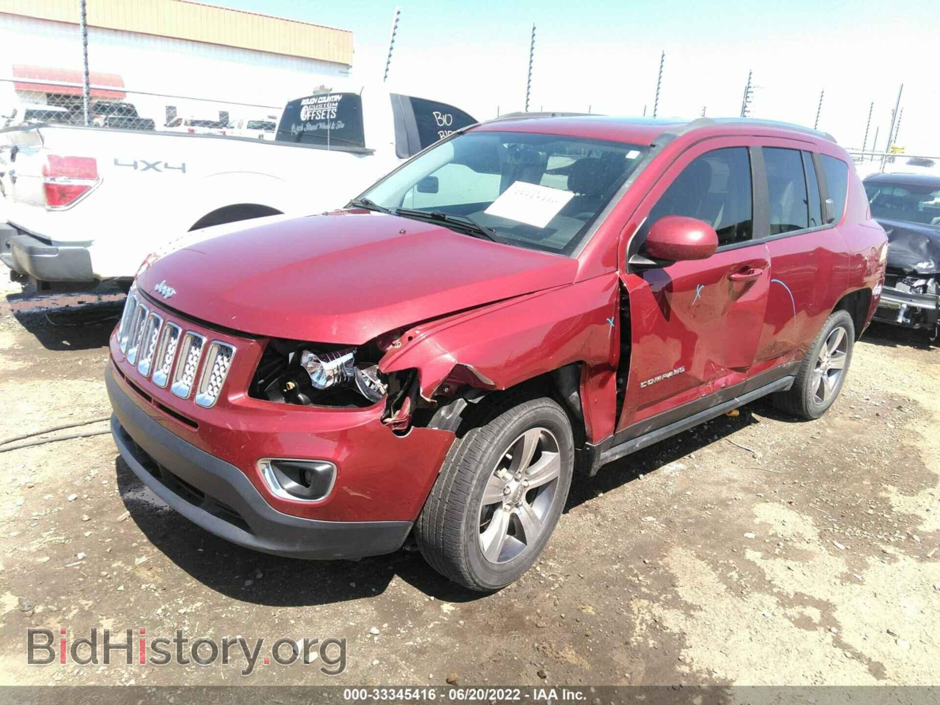 2016 JEEP COMPASS - VIN: 1C4NJDEB7GD587028 - Фото 2