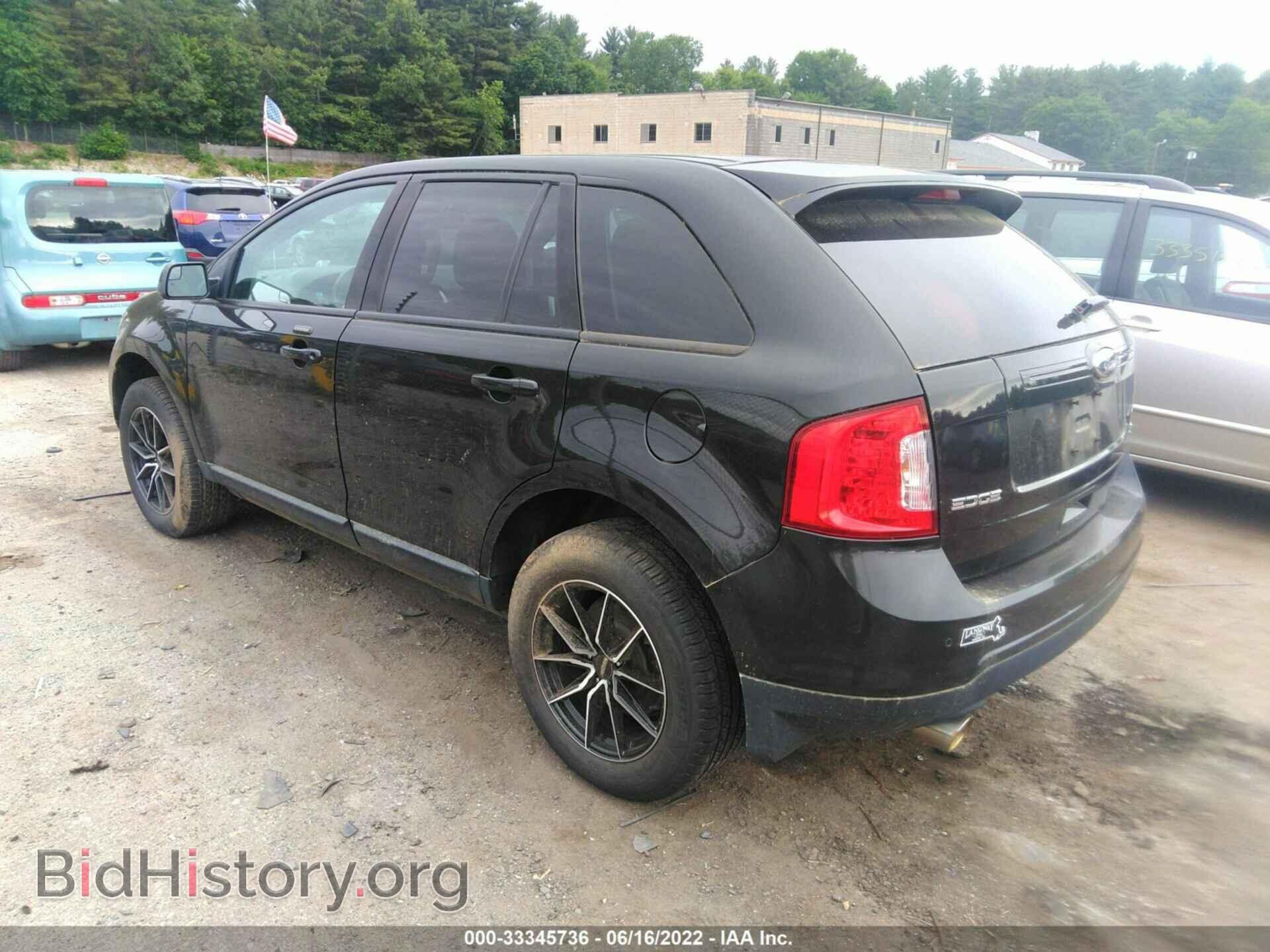 2013 FORD EDGE - VIN: 2FMDK4JC8DBA55839 - Фото 3