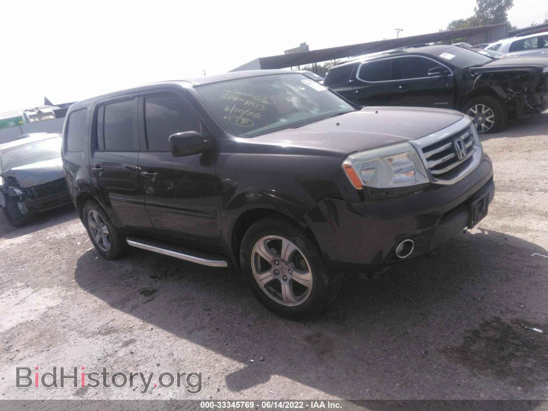 Photo 5FNYF3H57DB024757 - HONDA PILOT 2013