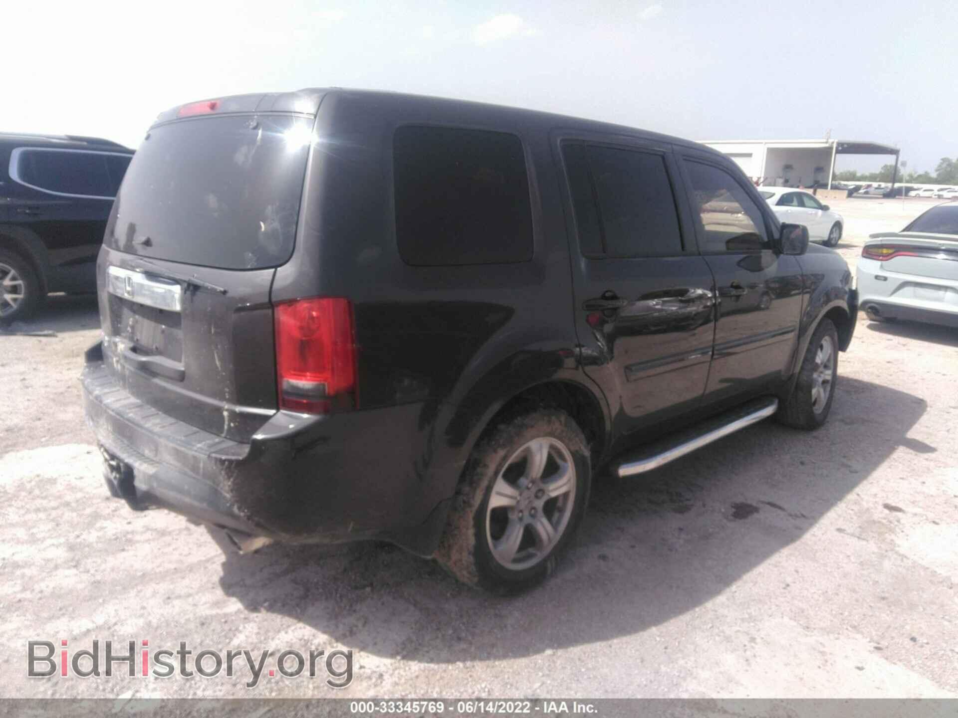2013 HONDA PILOT - VIN: 5FNYF3H57DB024757 - Photo 4